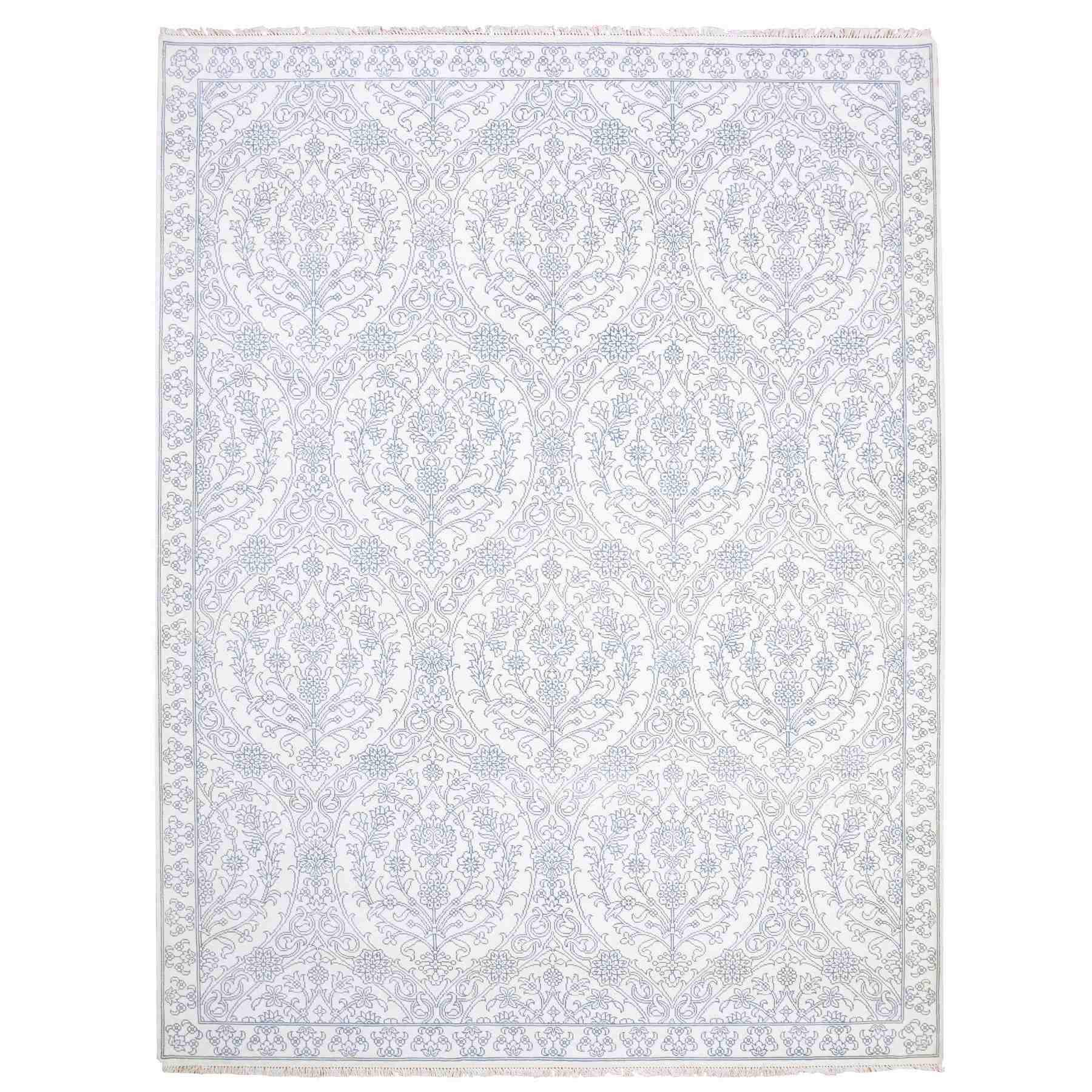 Transitional-Hand-Knotted-Rug-376070