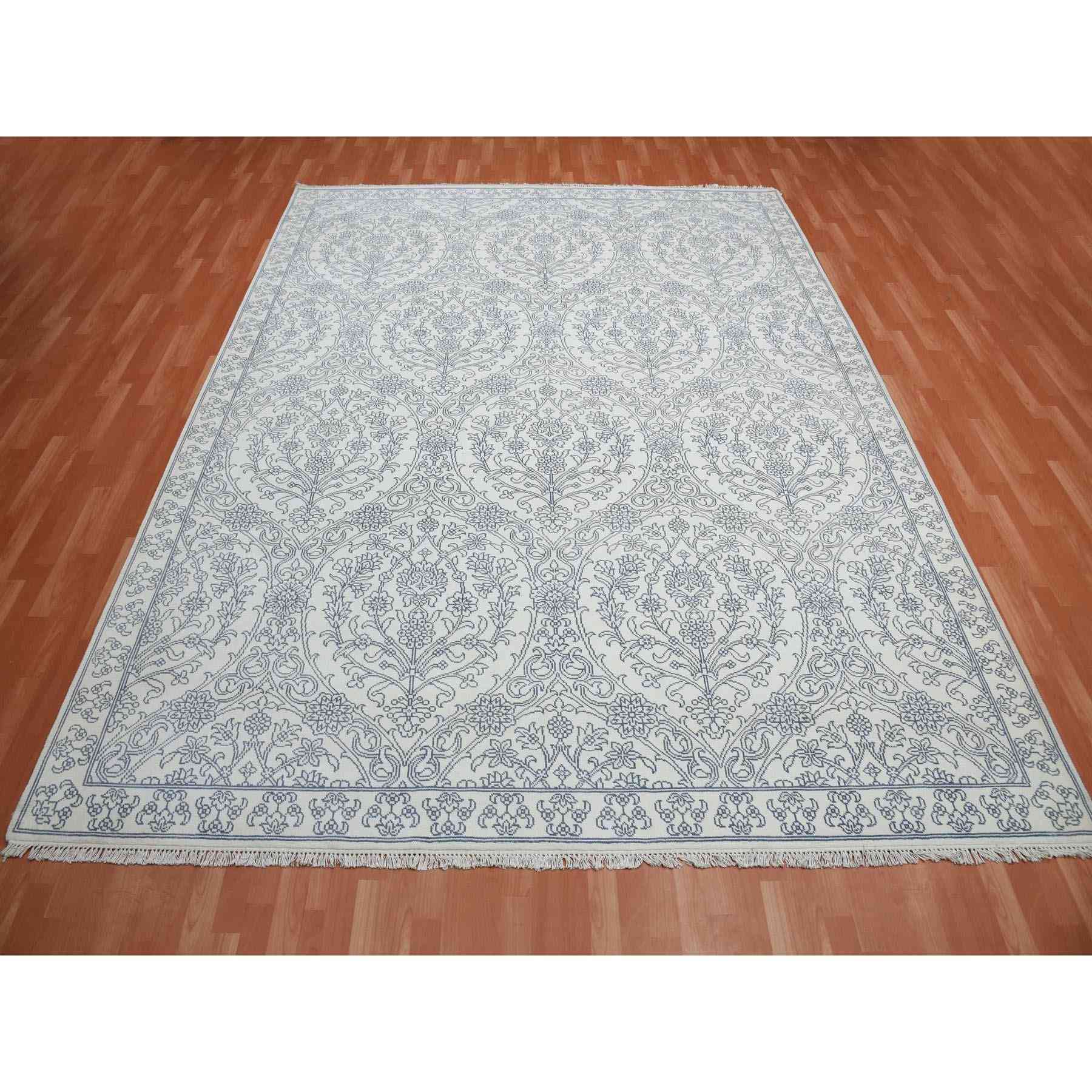 Transitional-Hand-Knotted-Rug-376070