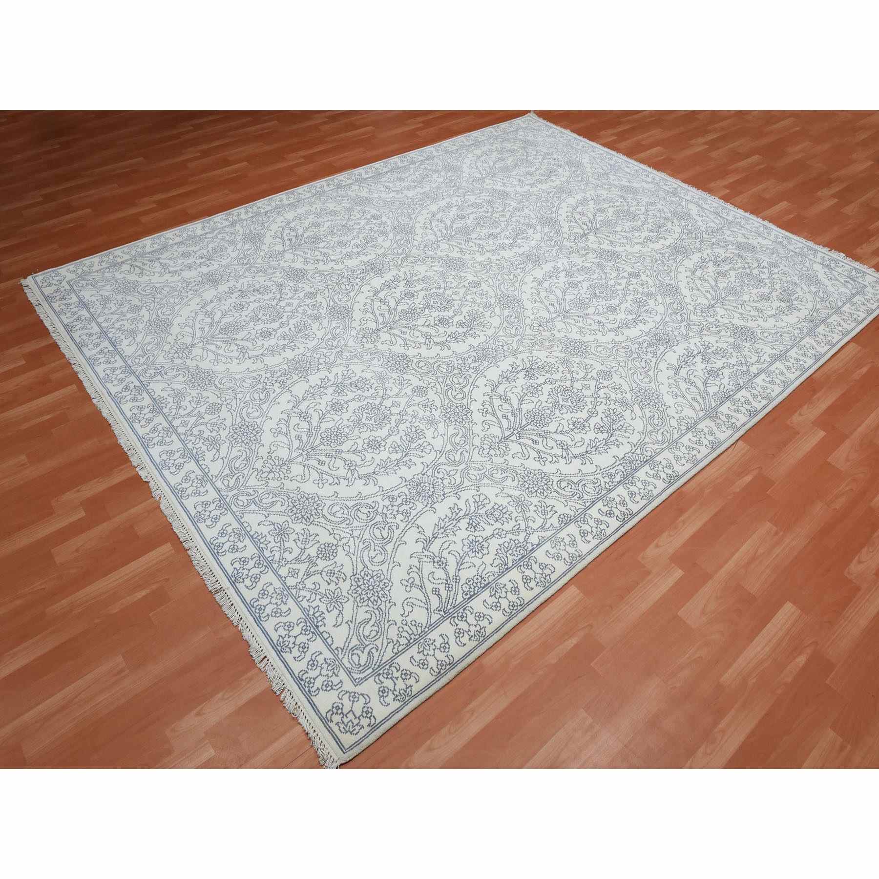 Transitional-Hand-Knotted-Rug-376070