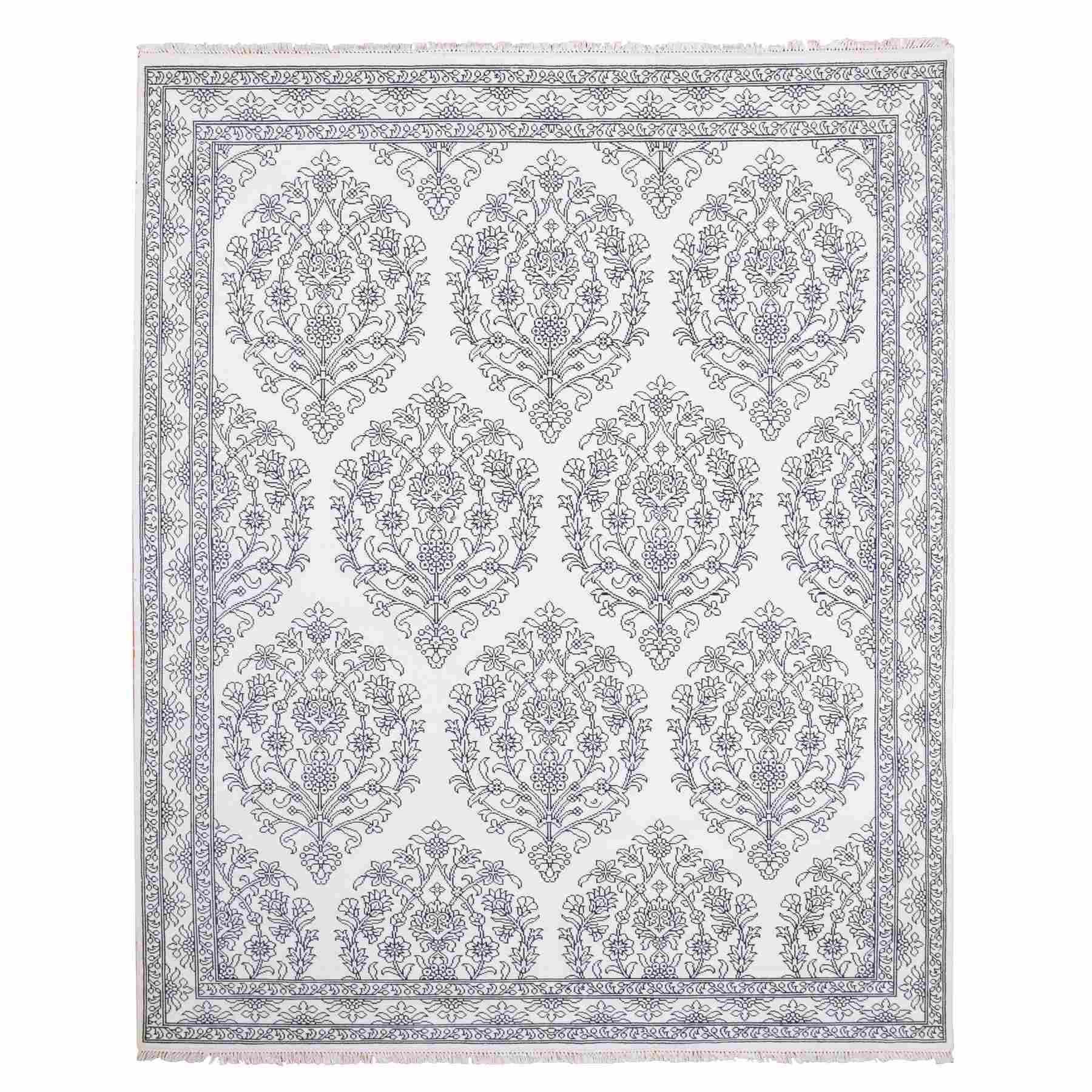 Transitional-Hand-Knotted-Rug-376075
