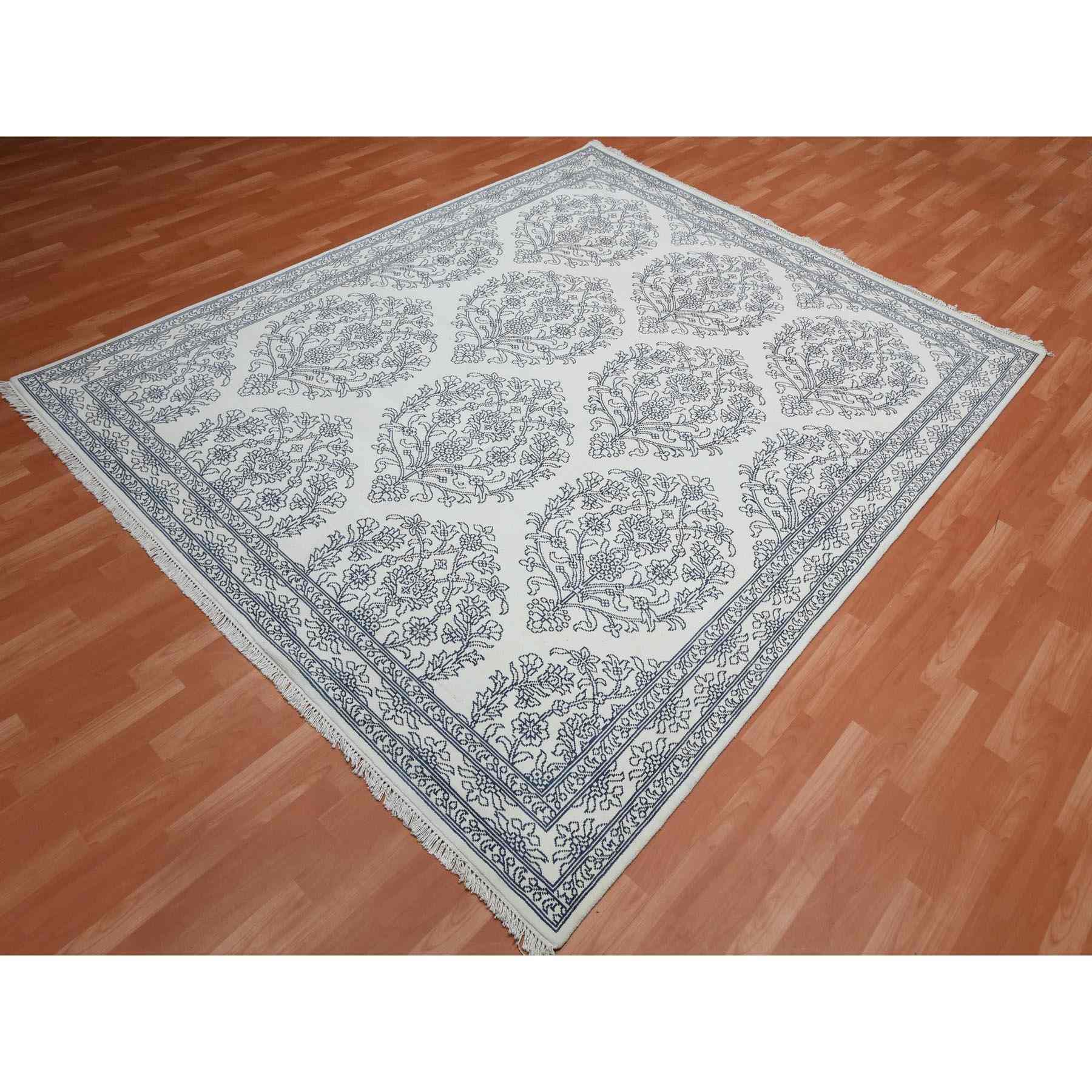 Transitional-Hand-Knotted-Rug-376075