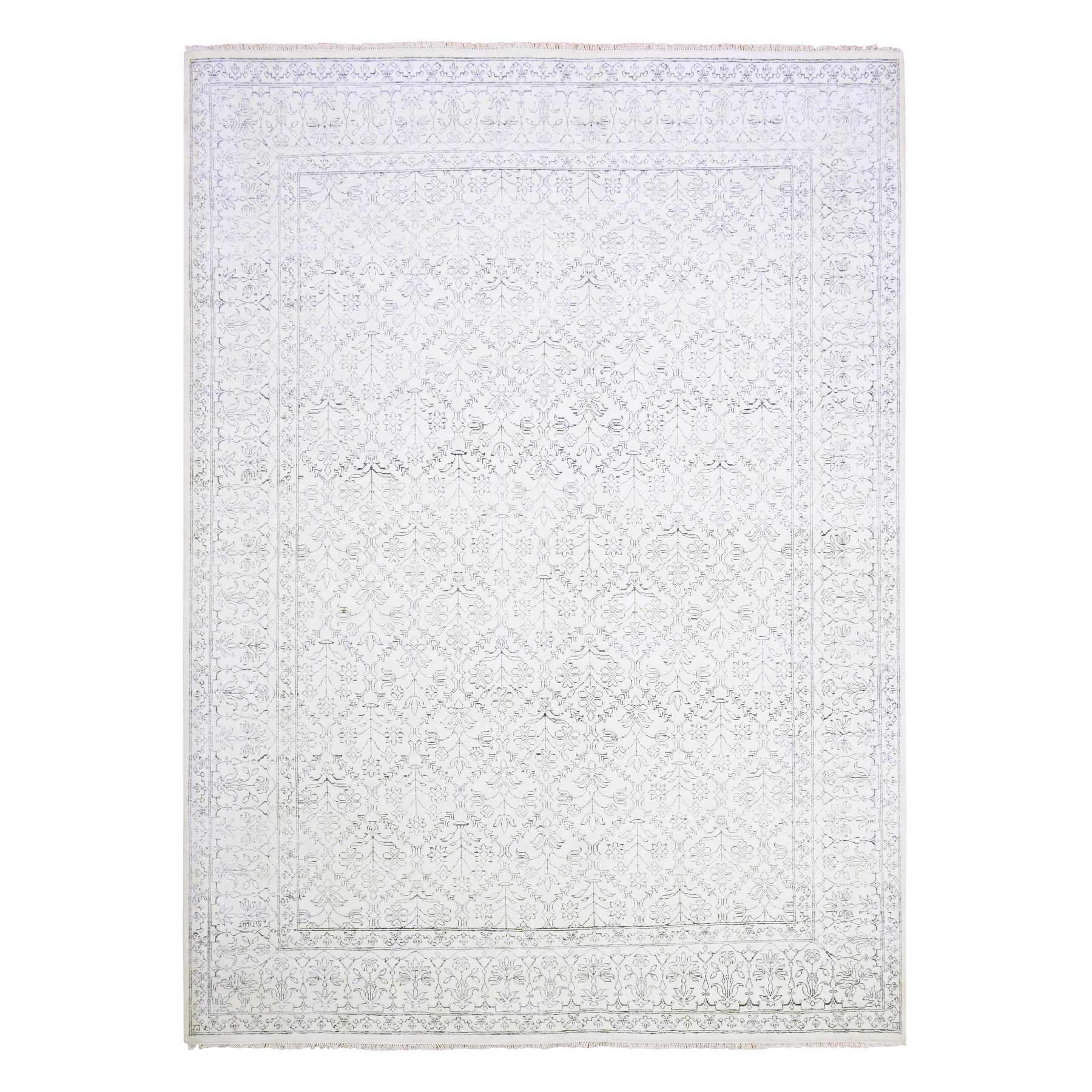 Transitional-Hand-Knotted-Rug-376085