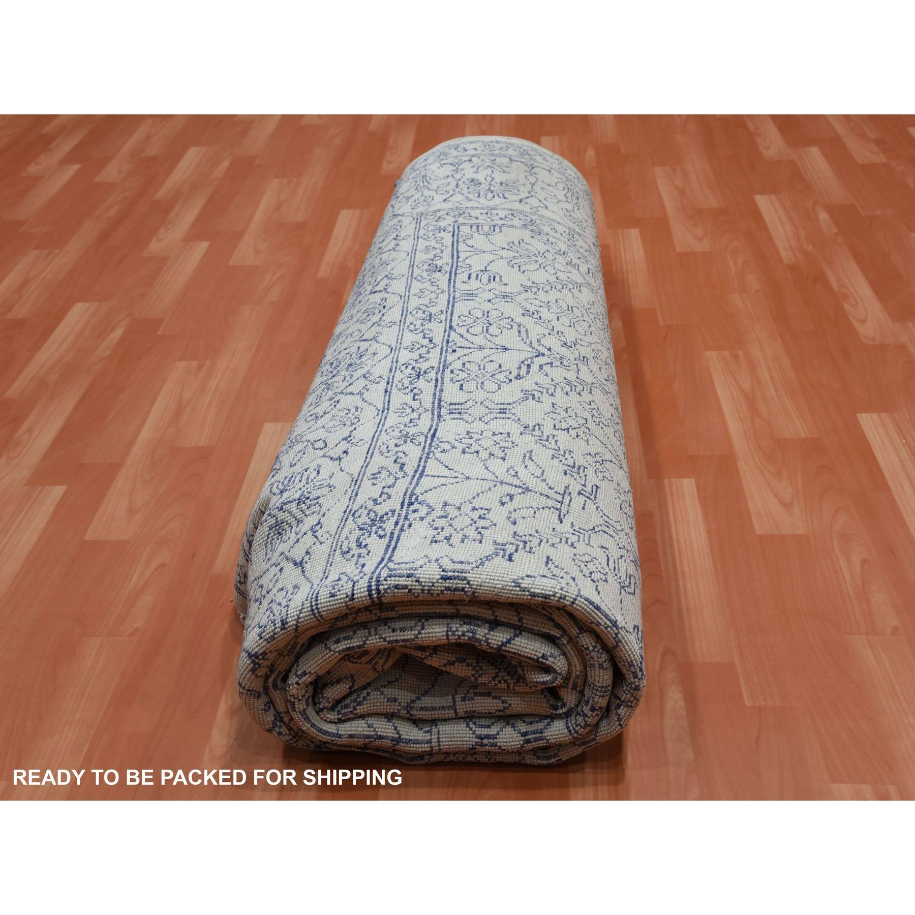 Transitional-Hand-Knotted-Rug-376085