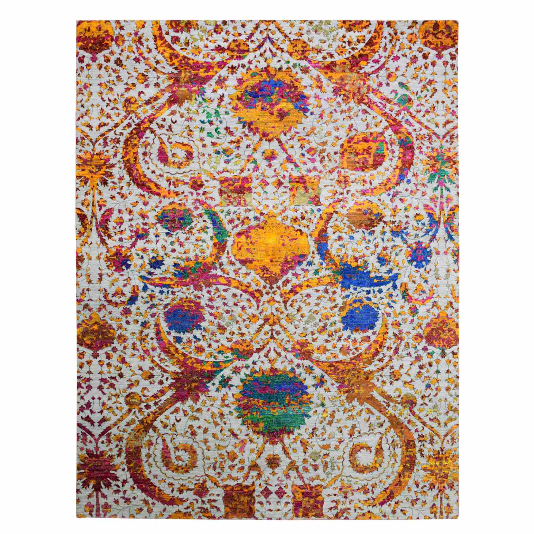 Transitional-Hand-Knotted-Rug-376215
