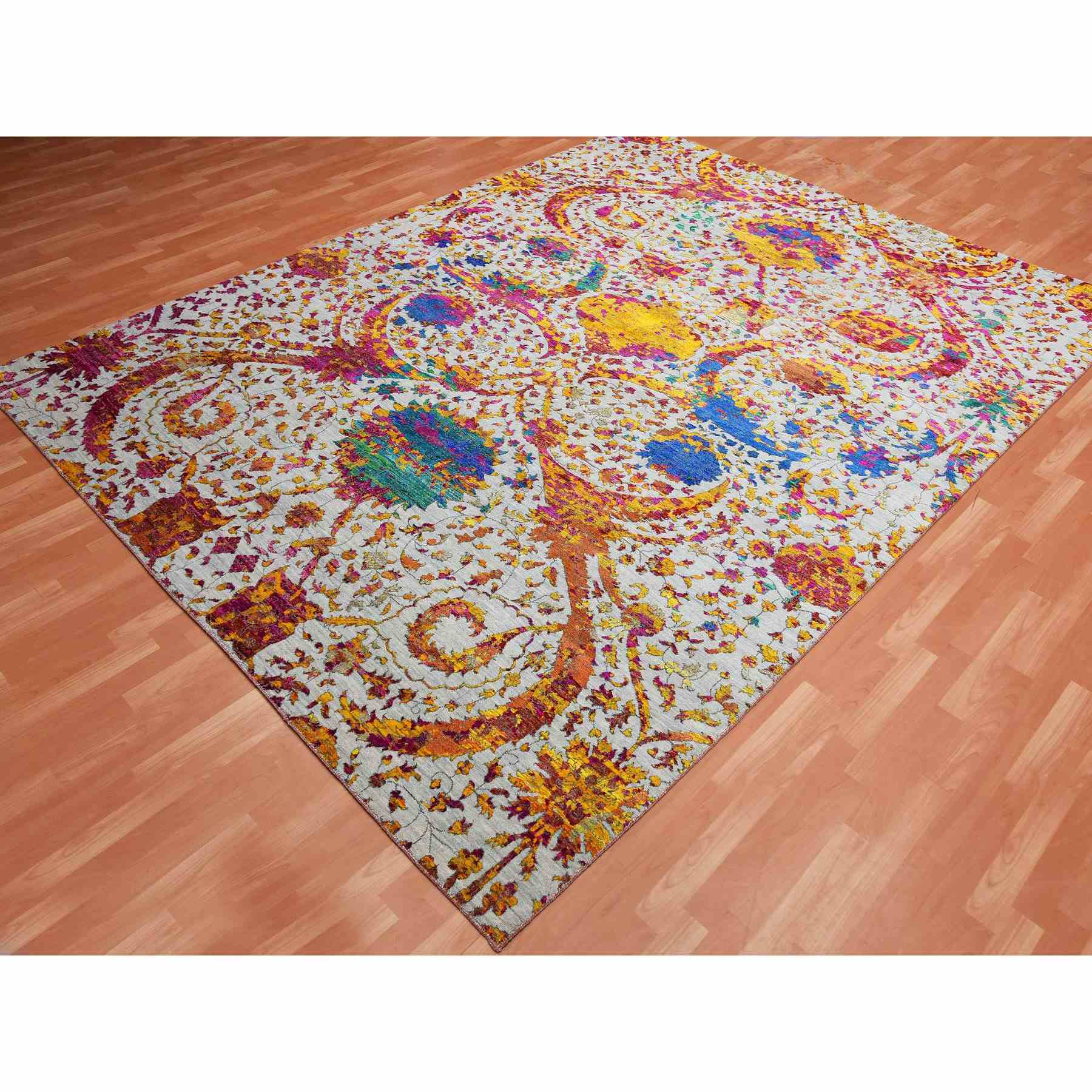 Transitional-Hand-Knotted-Rug-376215
