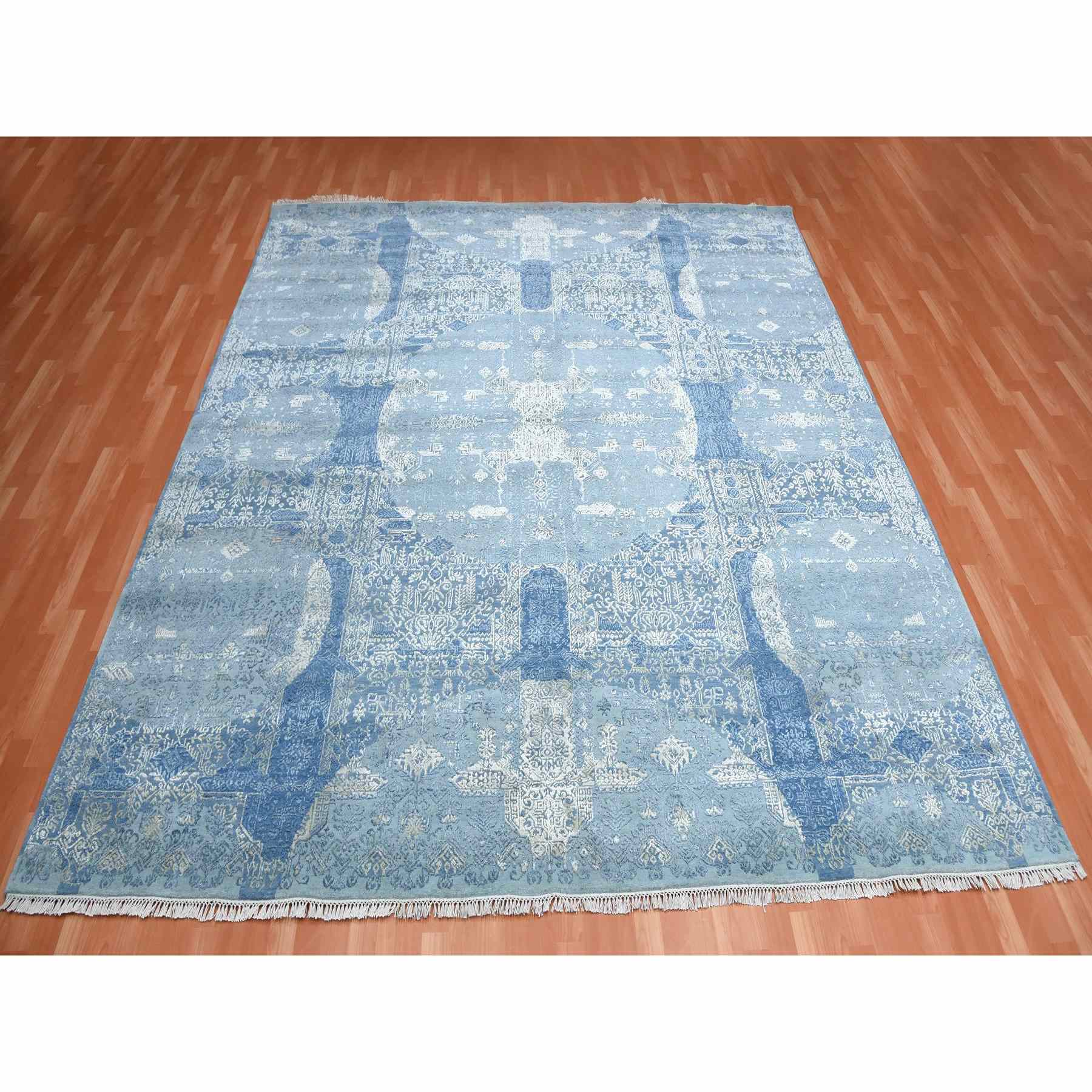Transitional-Hand-Knotted-Rug-376455
