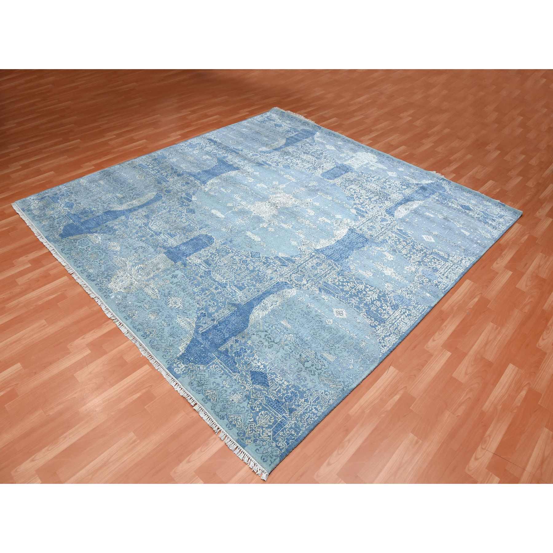 Transitional-Hand-Knotted-Rug-376455