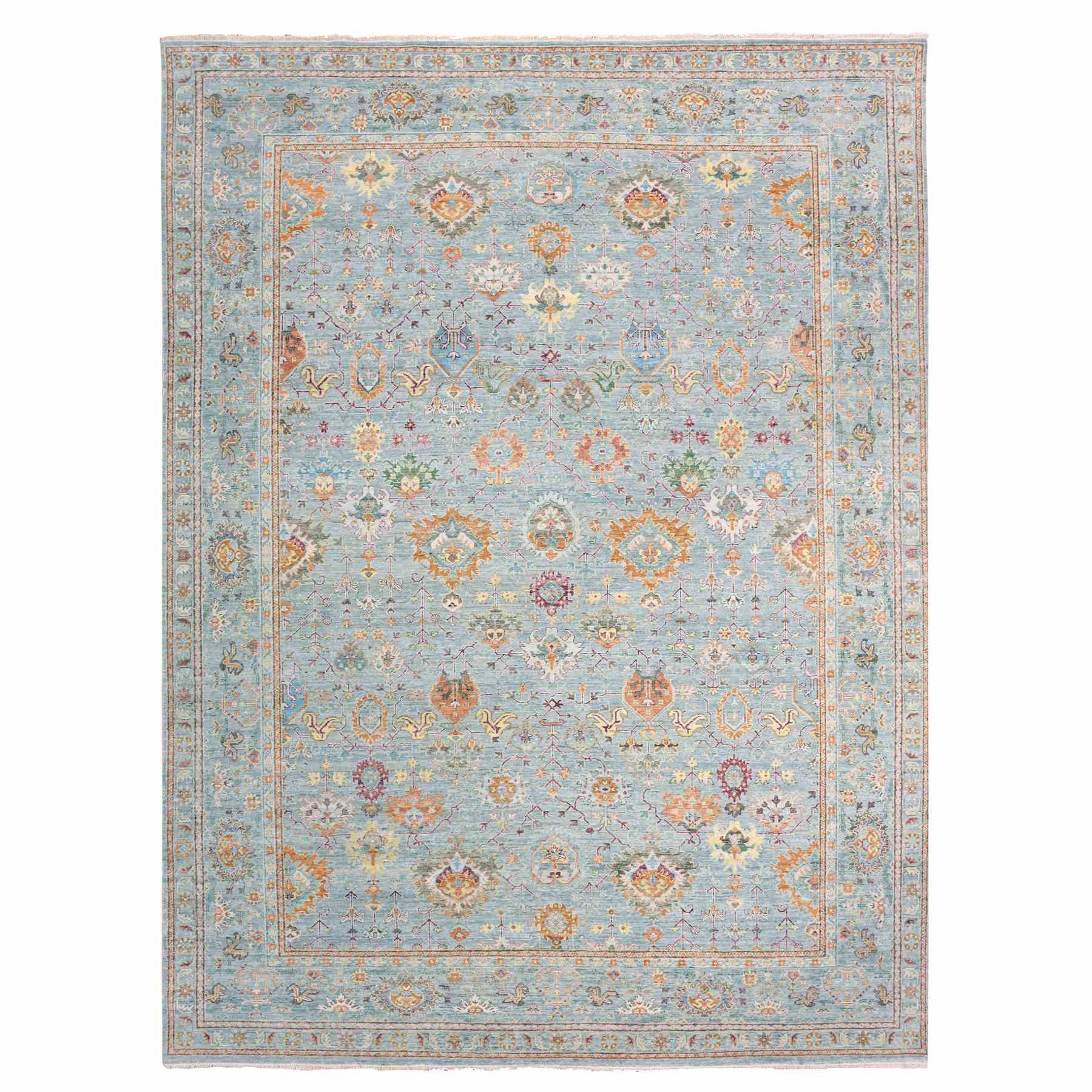 Transitional-Hand-Knotted-Rug-377250