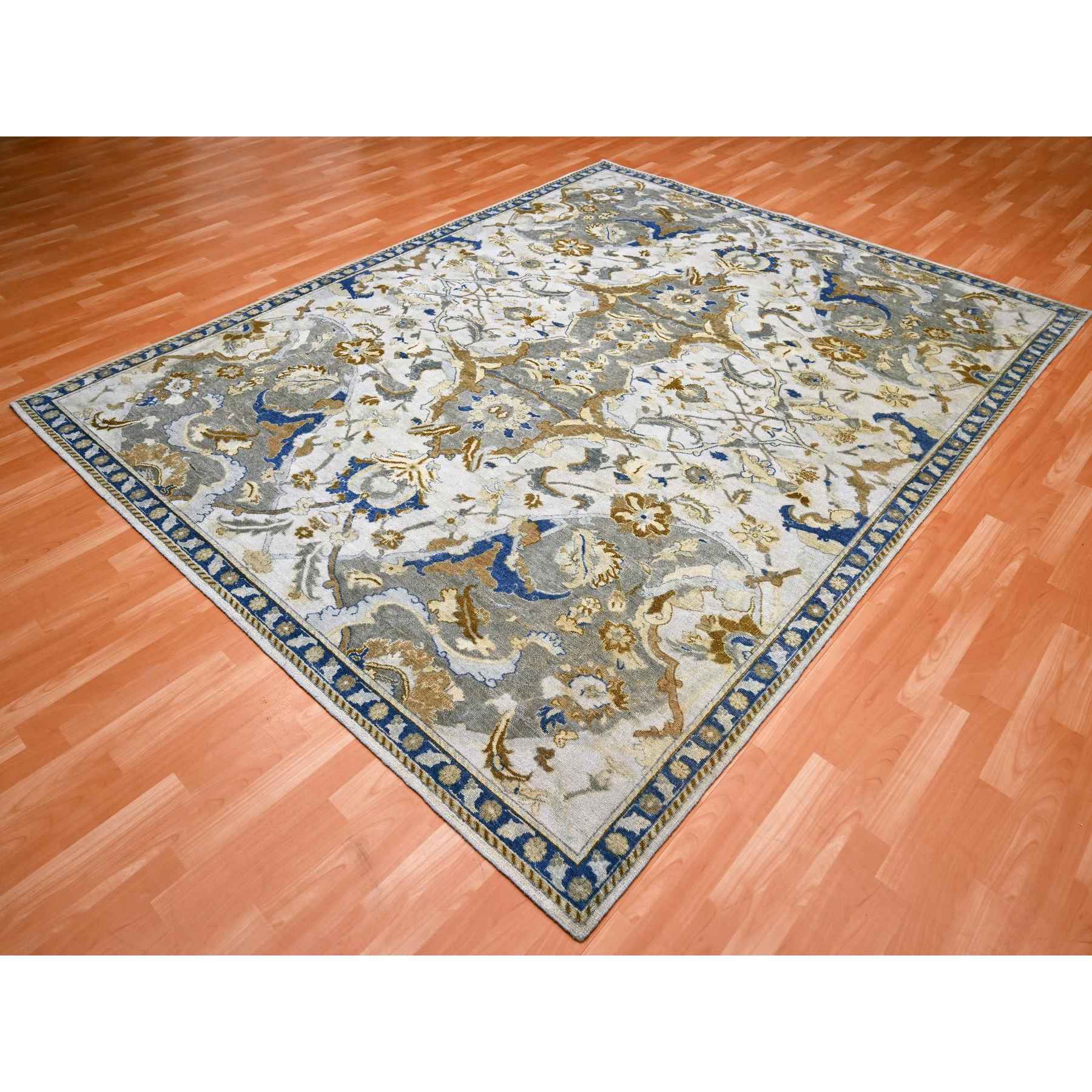 Transitional-Hand-Knotted-Rug-377360