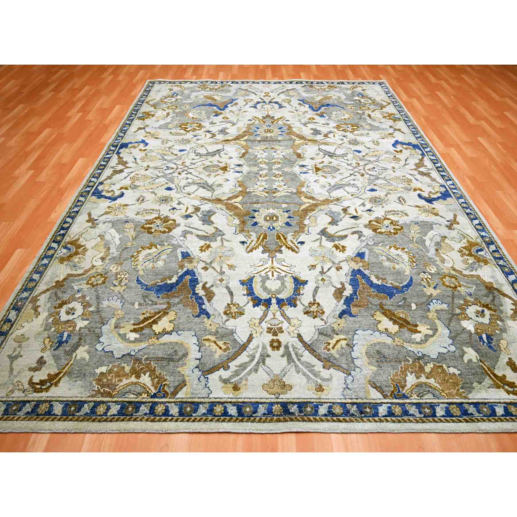 Transitional-Hand-Knotted-Rug-377365