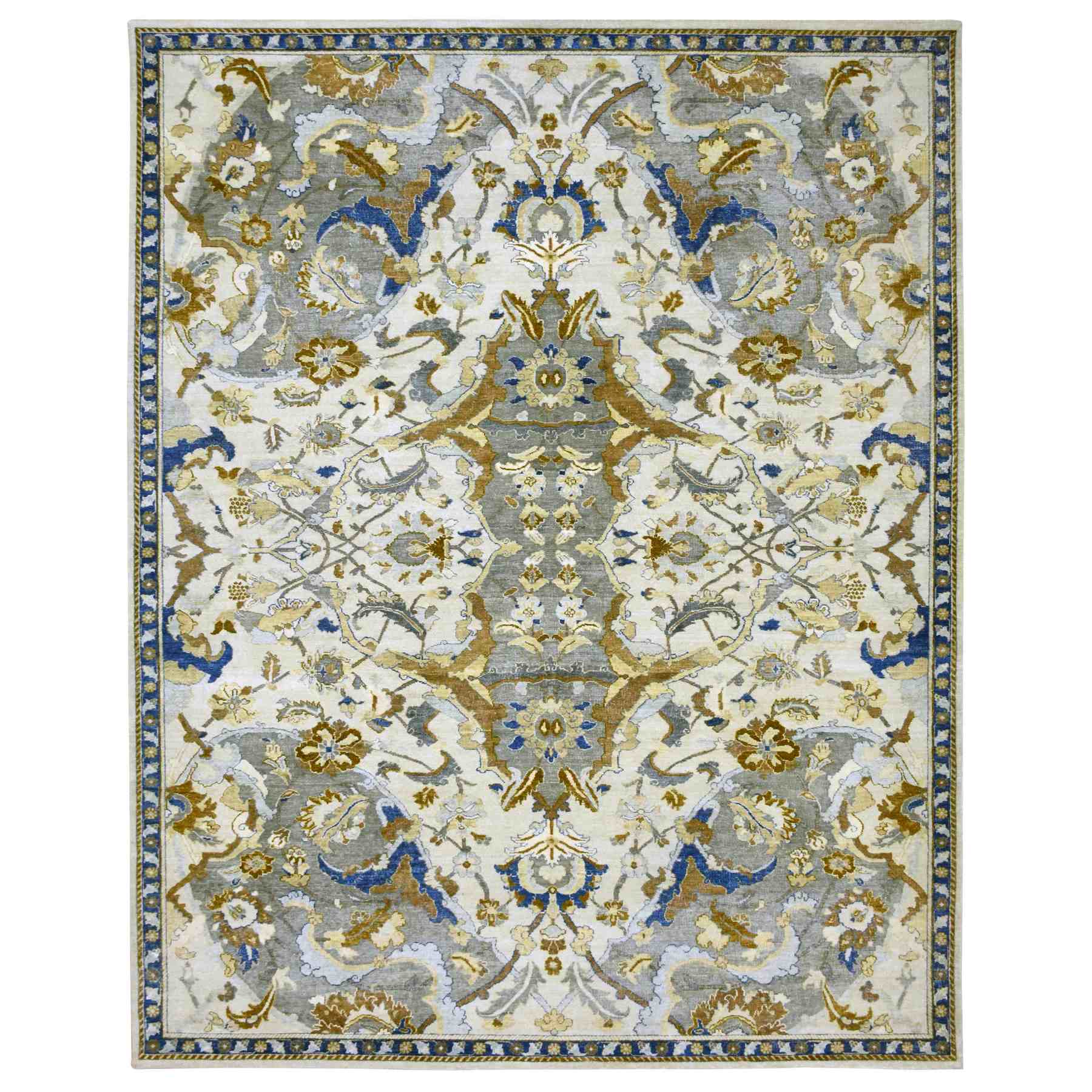 Transitional-Hand-Knotted-Rug-377370