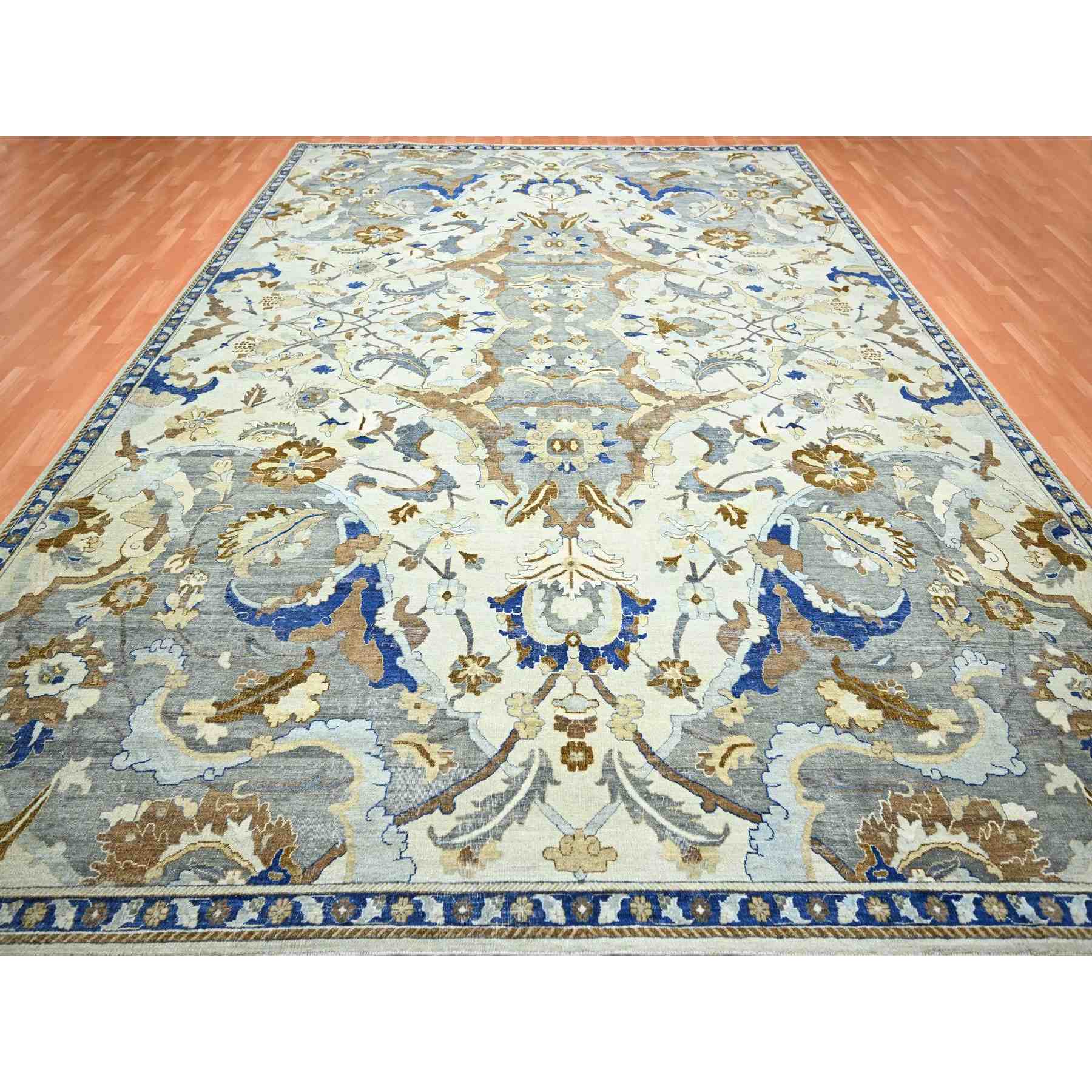Transitional-Hand-Knotted-Rug-377370