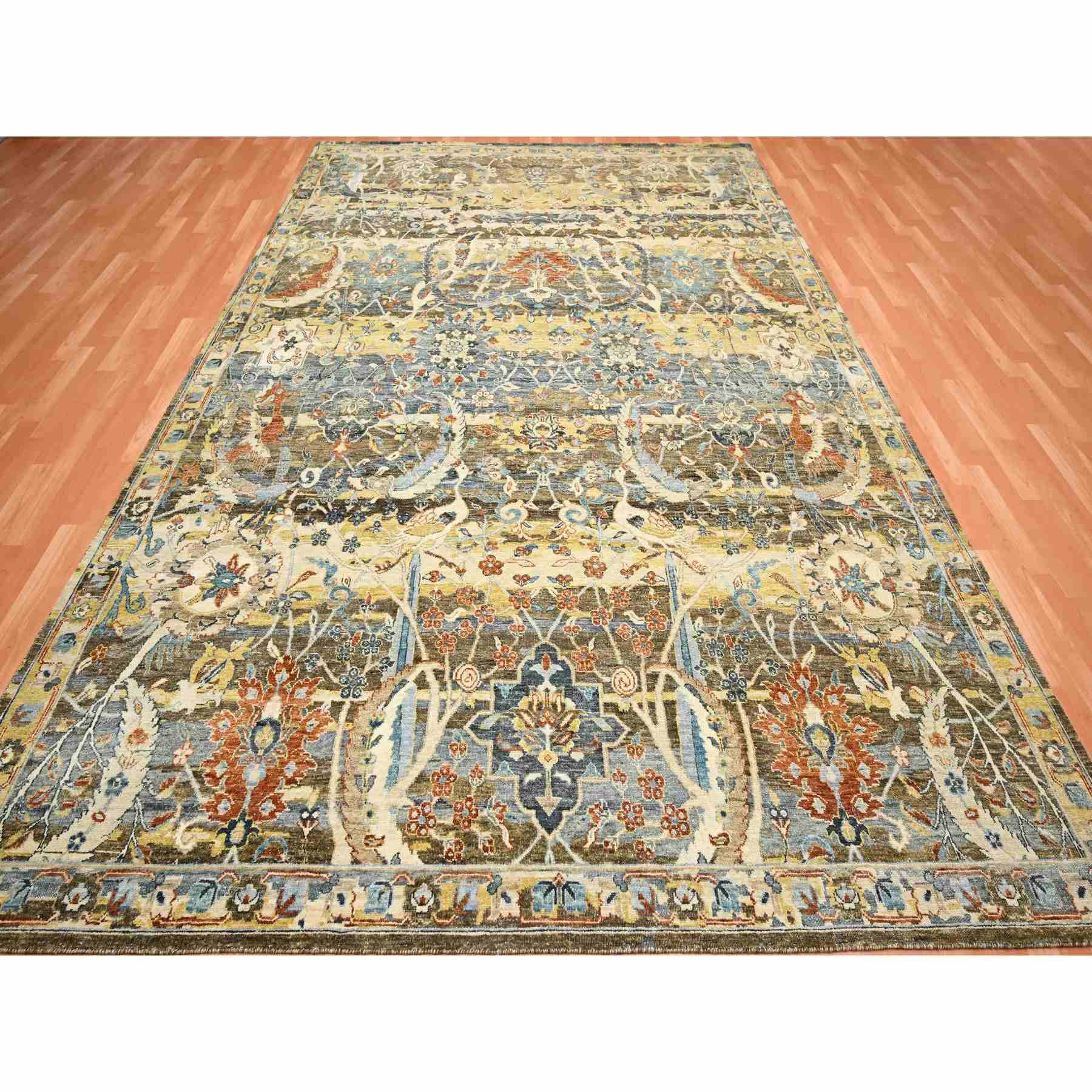 Transitional-Hand-Knotted-Rug-377445