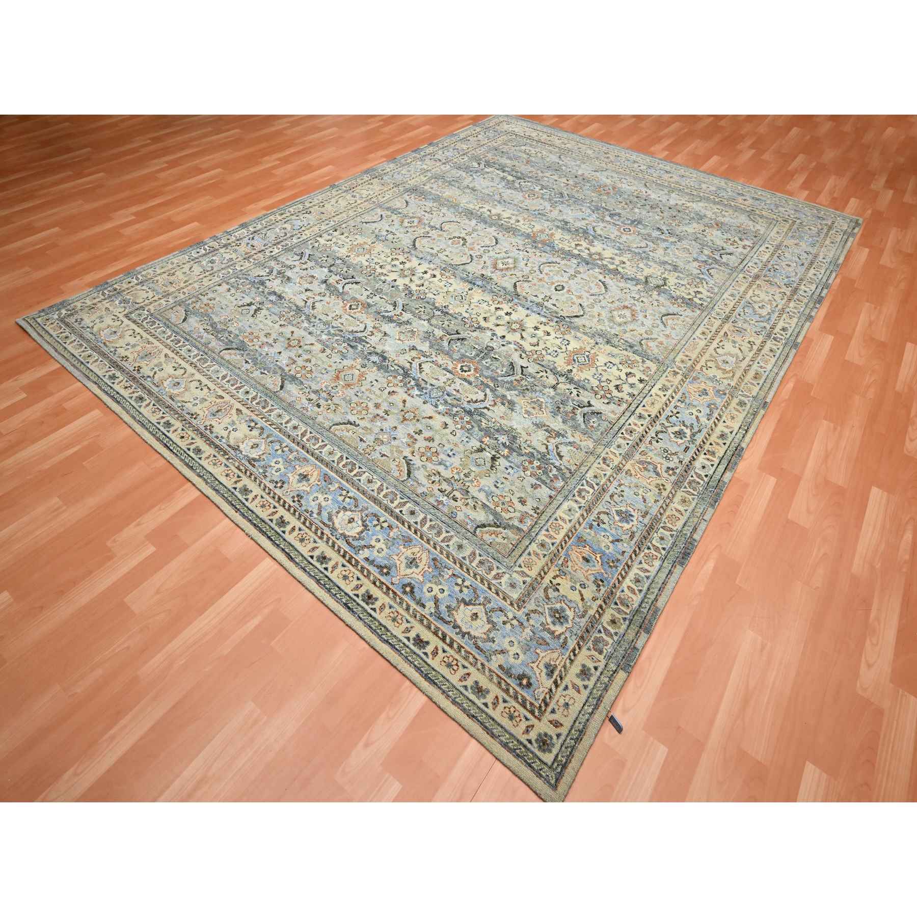 Transitional-Hand-Knotted-Rug-377465