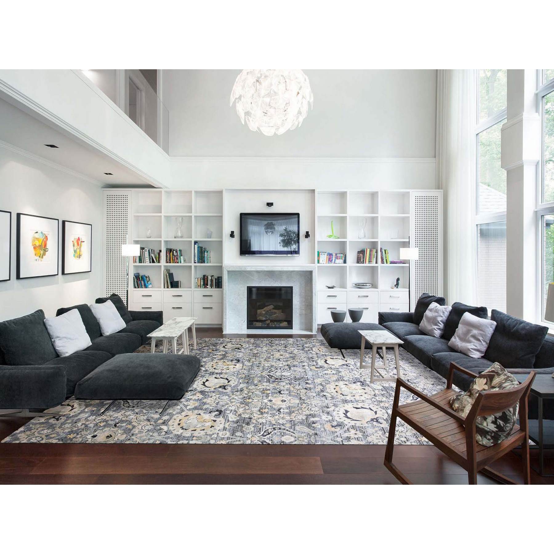 Wool-and-Silk-Hand-Knotted-Rug-375585