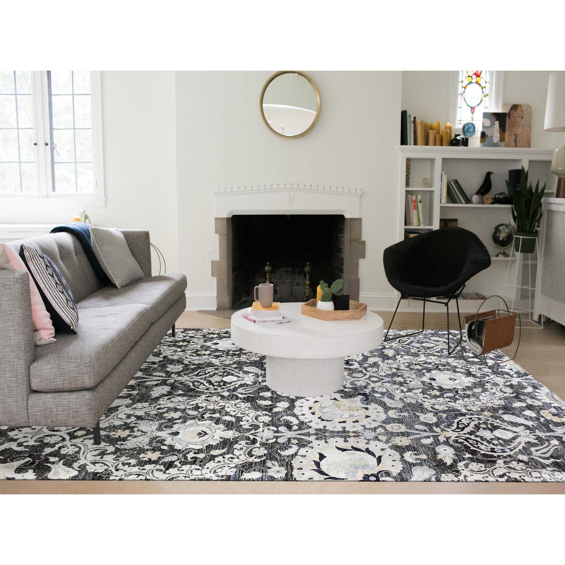 Wool-and-Silk-Hand-Knotted-Rug-375605