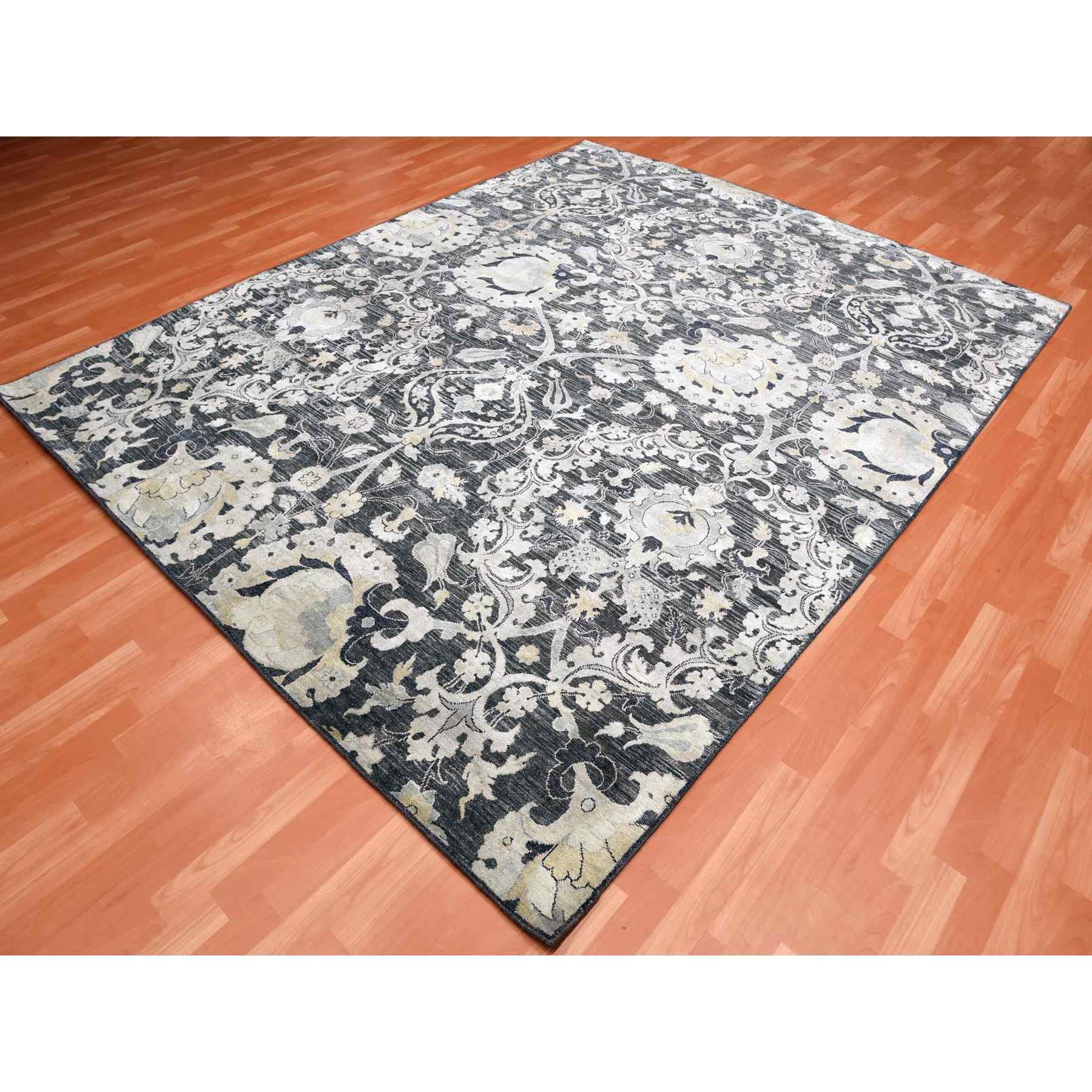 Wool-and-Silk-Hand-Knotted-Rug-375605