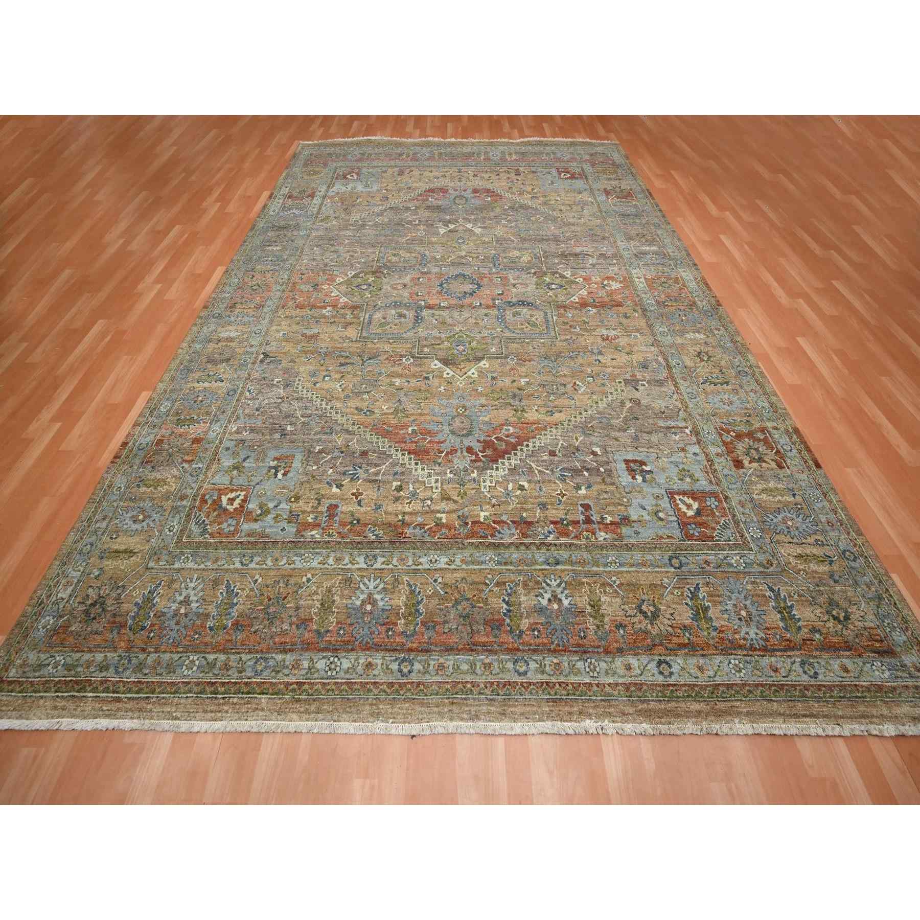 Heriz-Hand-Knotted-Rug-379675