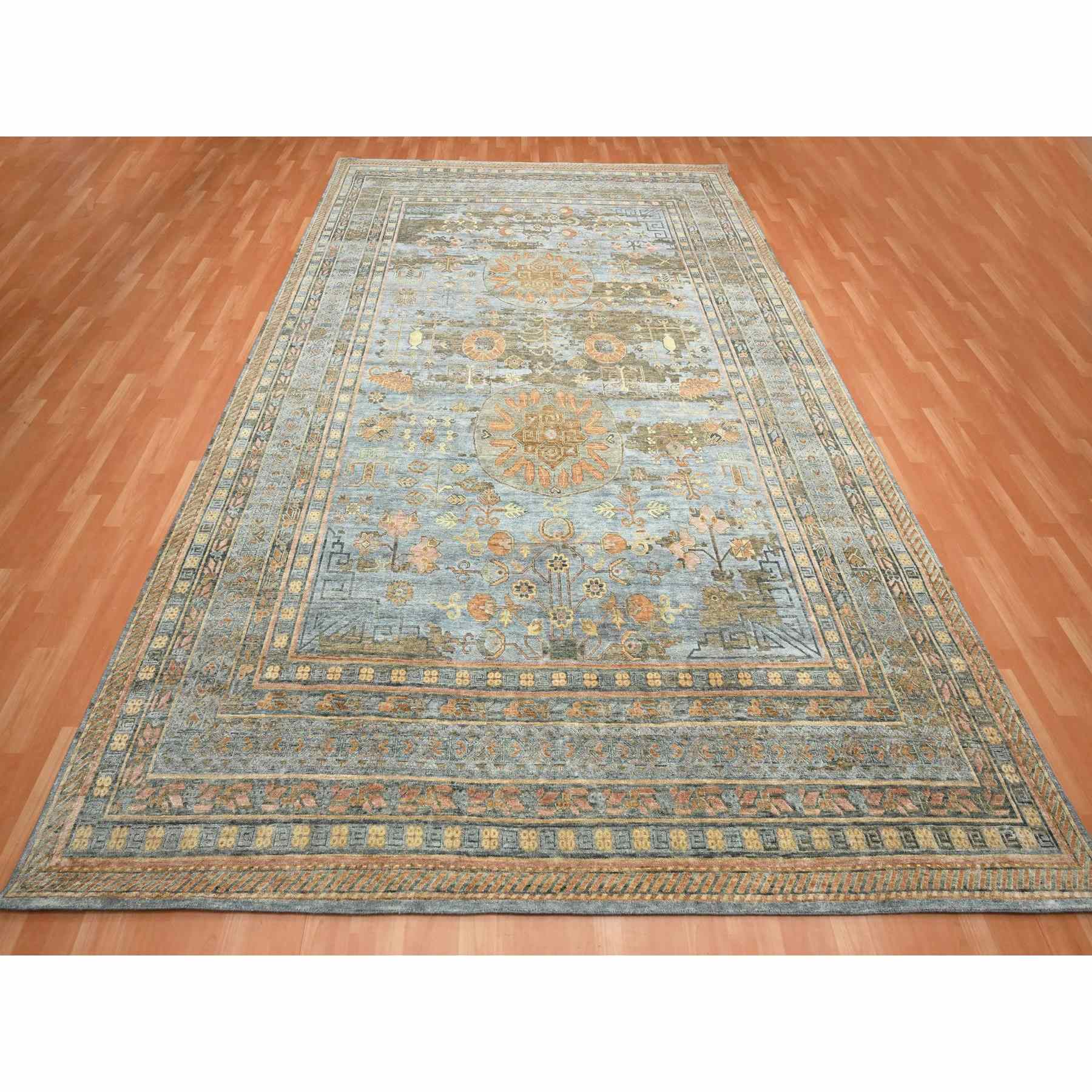 Khotan-and-Samarkand-Hand-Knotted-Rug-377825