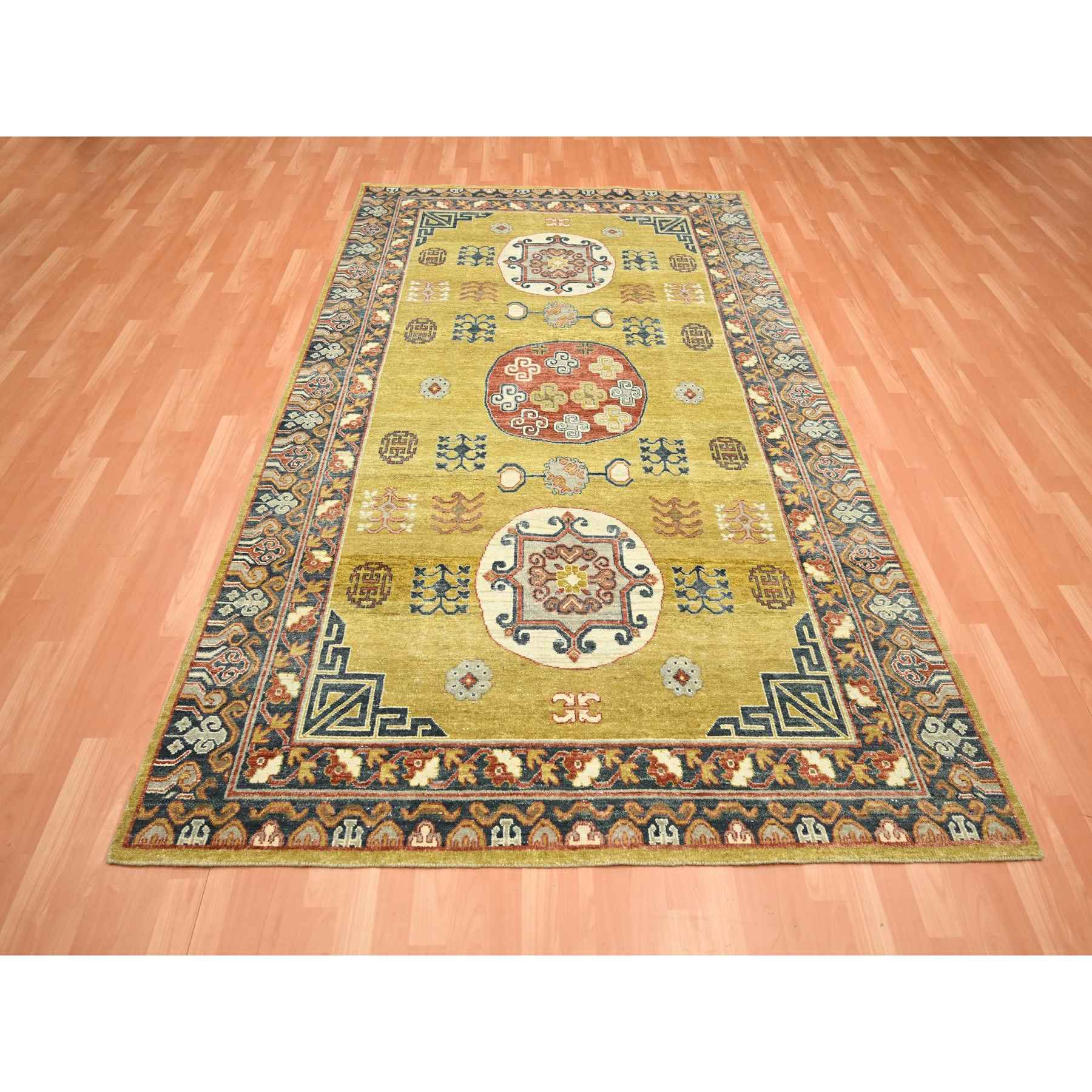 Khotan-and-Samarkand-Hand-Knotted-Rug-377860