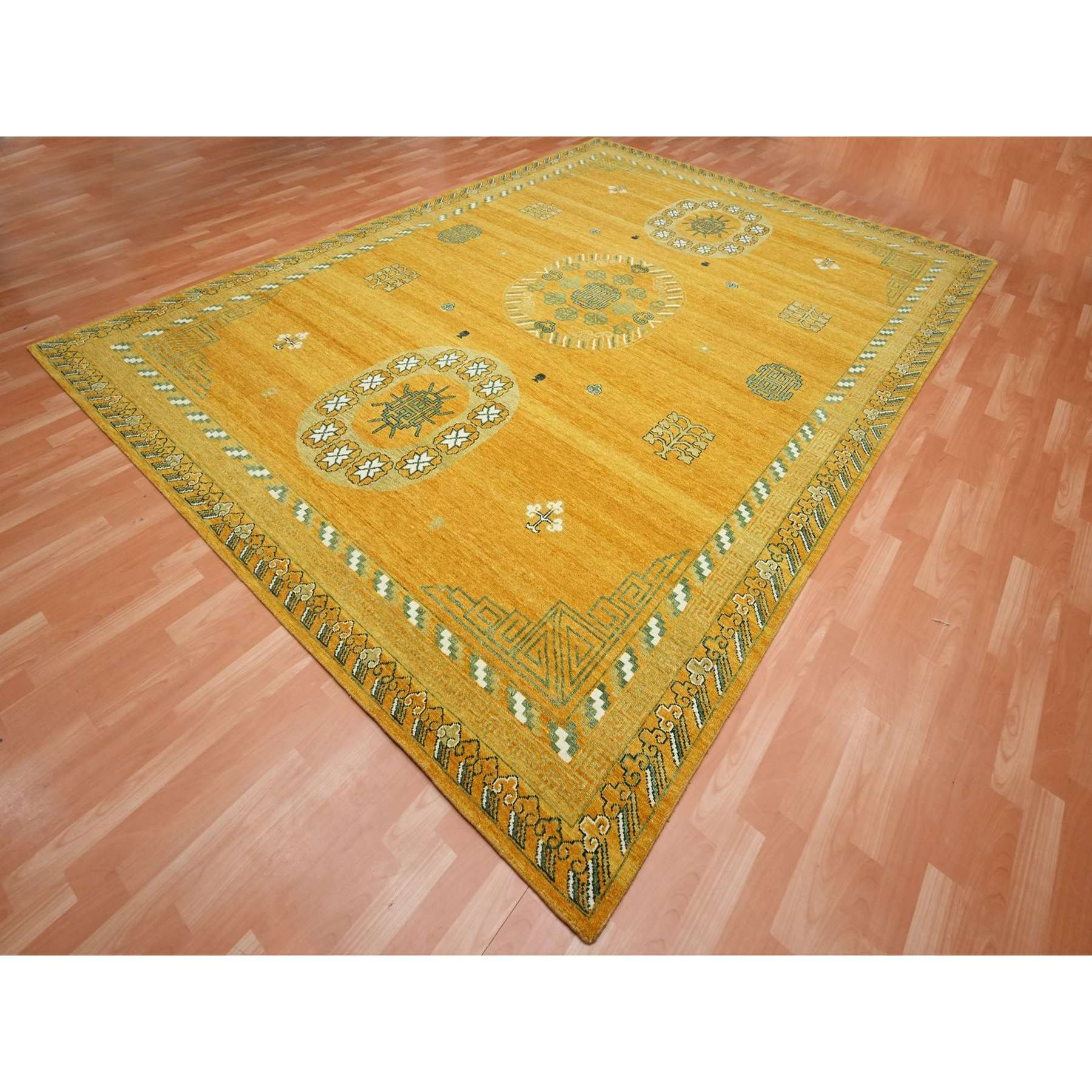 Khotan-and-Samarkand-Hand-Knotted-Rug-378425