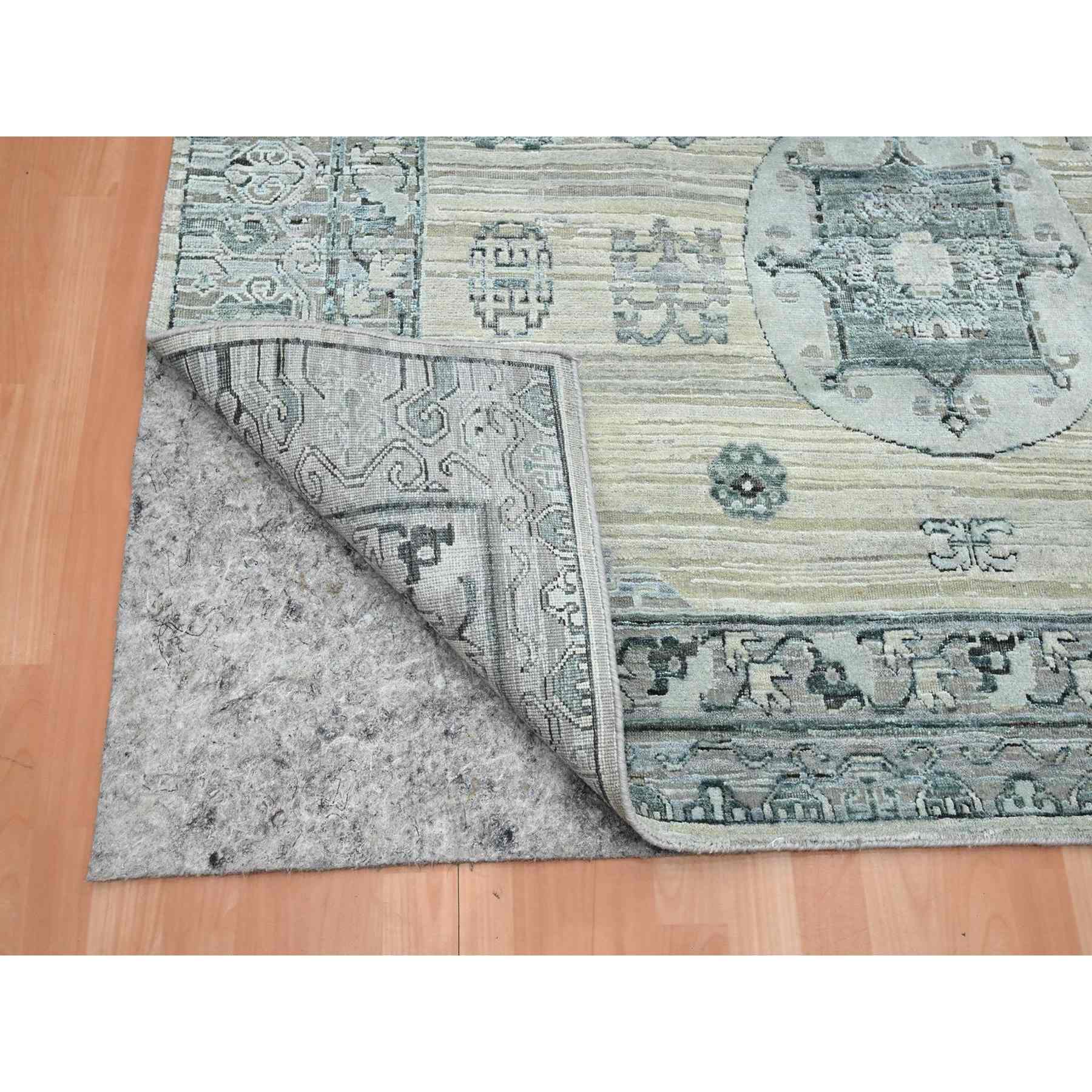 Khotan-and-Samarkand-Hand-Knotted-Rug-379170