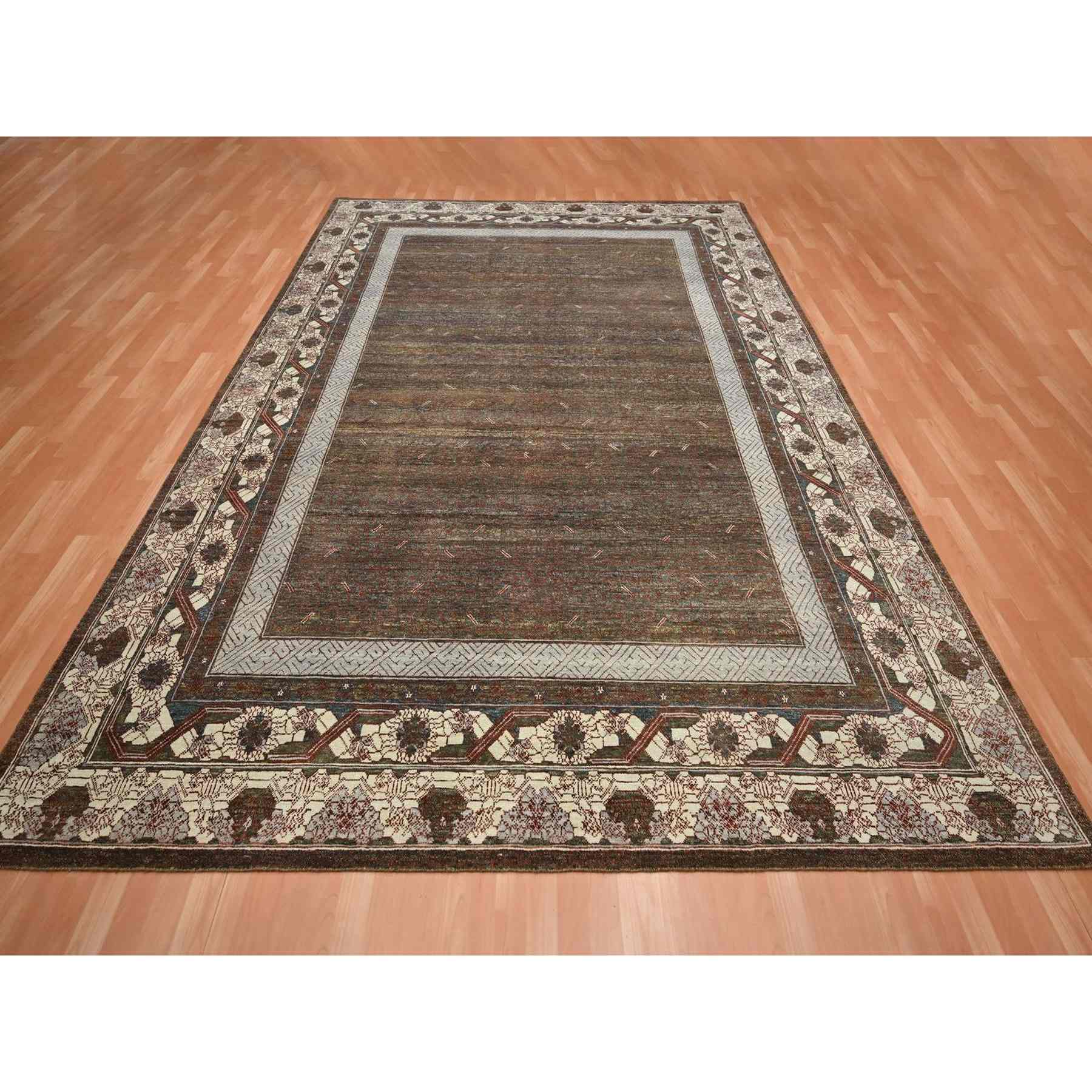 Khotan-and-Samarkand-Hand-Knotted-Rug-379435