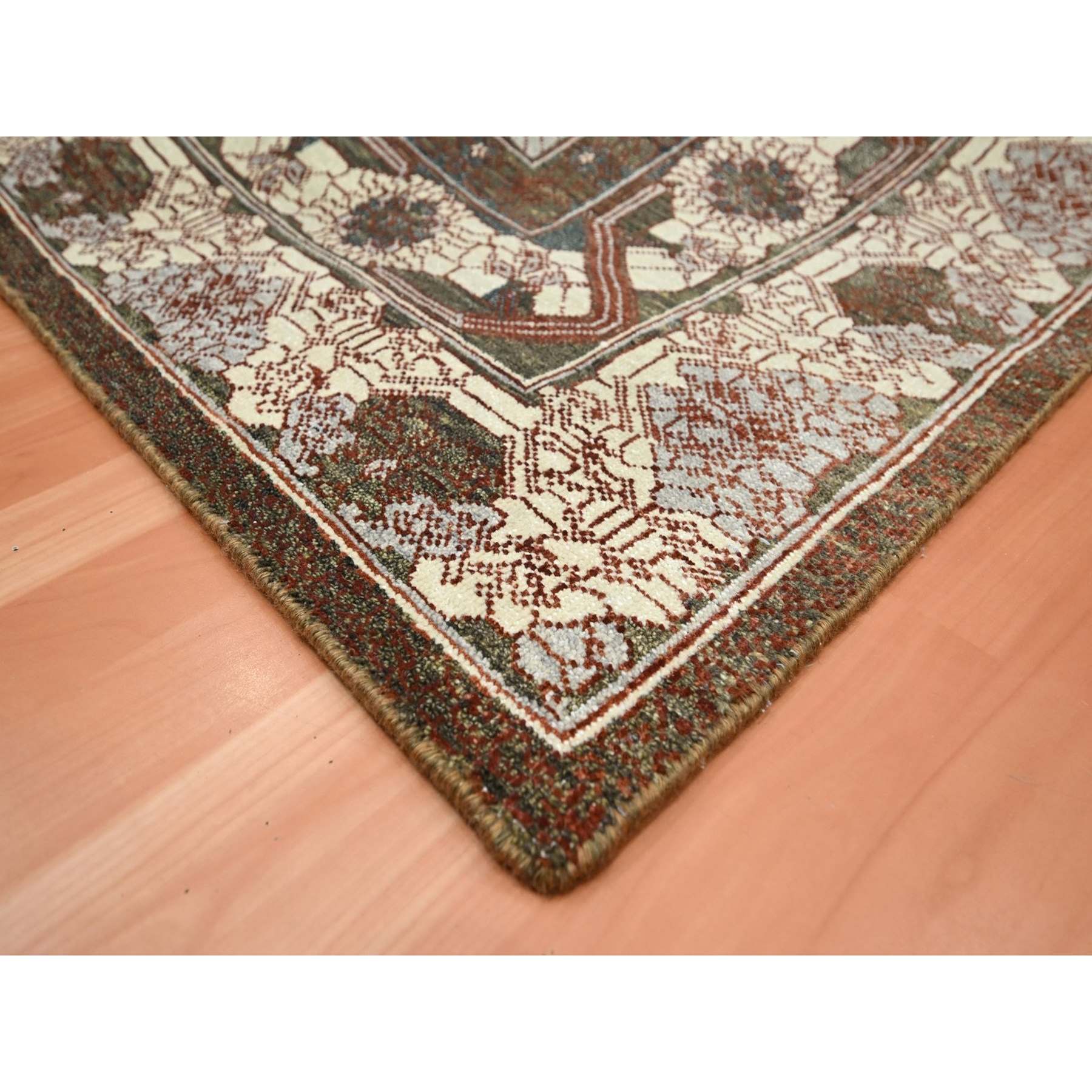 Khotan-and-Samarkand-Hand-Knotted-Rug-379435