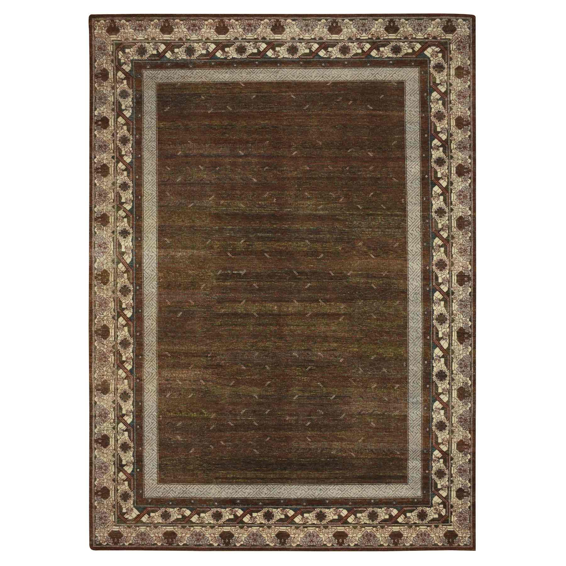 Khotan-and-Samarkand-Hand-Knotted-Rug-379440