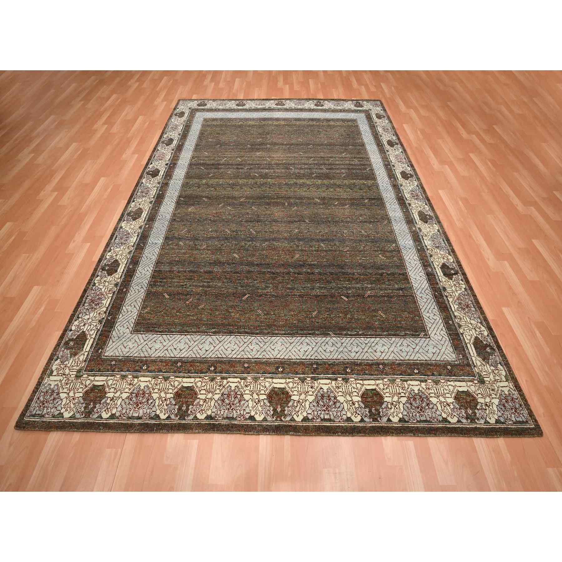 Khotan-and-Samarkand-Hand-Knotted-Rug-379445
