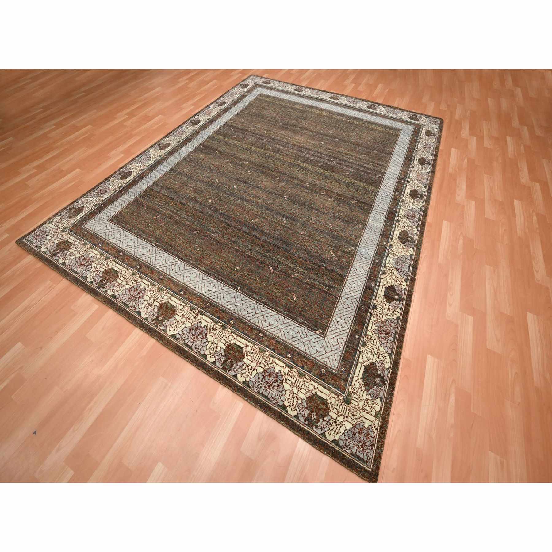 Khotan-and-Samarkand-Hand-Knotted-Rug-379445