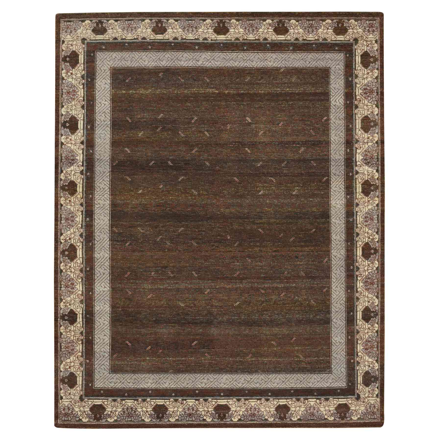 Khotan-and-Samarkand-Hand-Knotted-Rug-379450