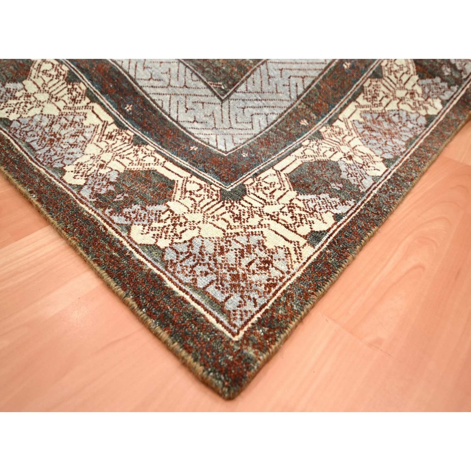 Khotan-and-Samarkand-Hand-Knotted-Rug-379450
