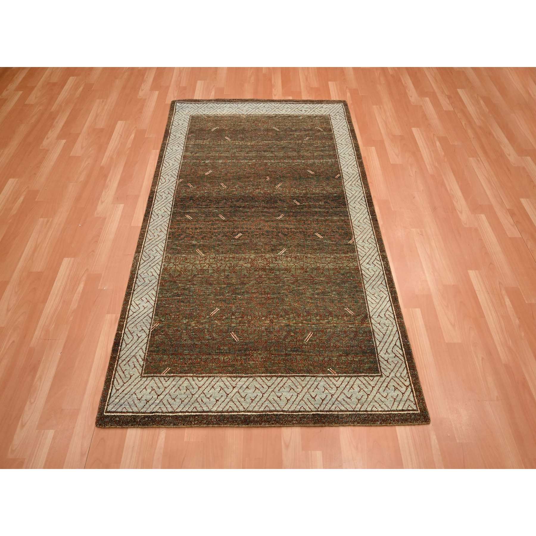 Khotan-and-Samarkand-Hand-Knotted-Rug-379710