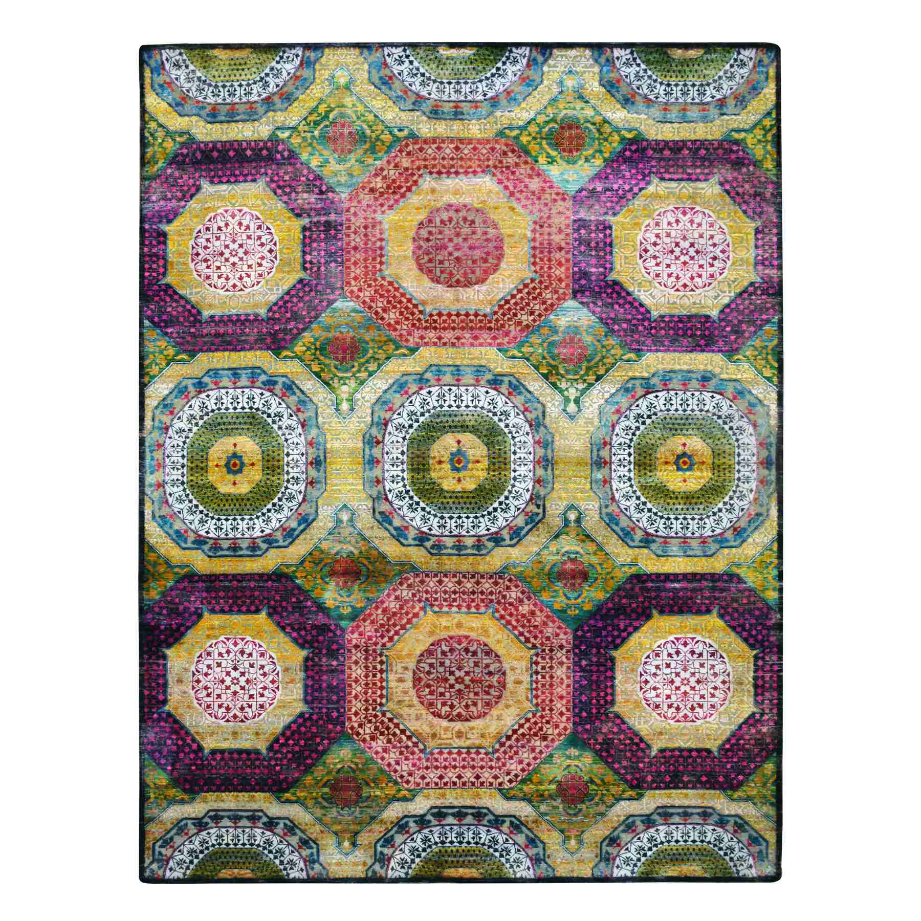 Mamluk-Hand-Knotted-Rug-378630