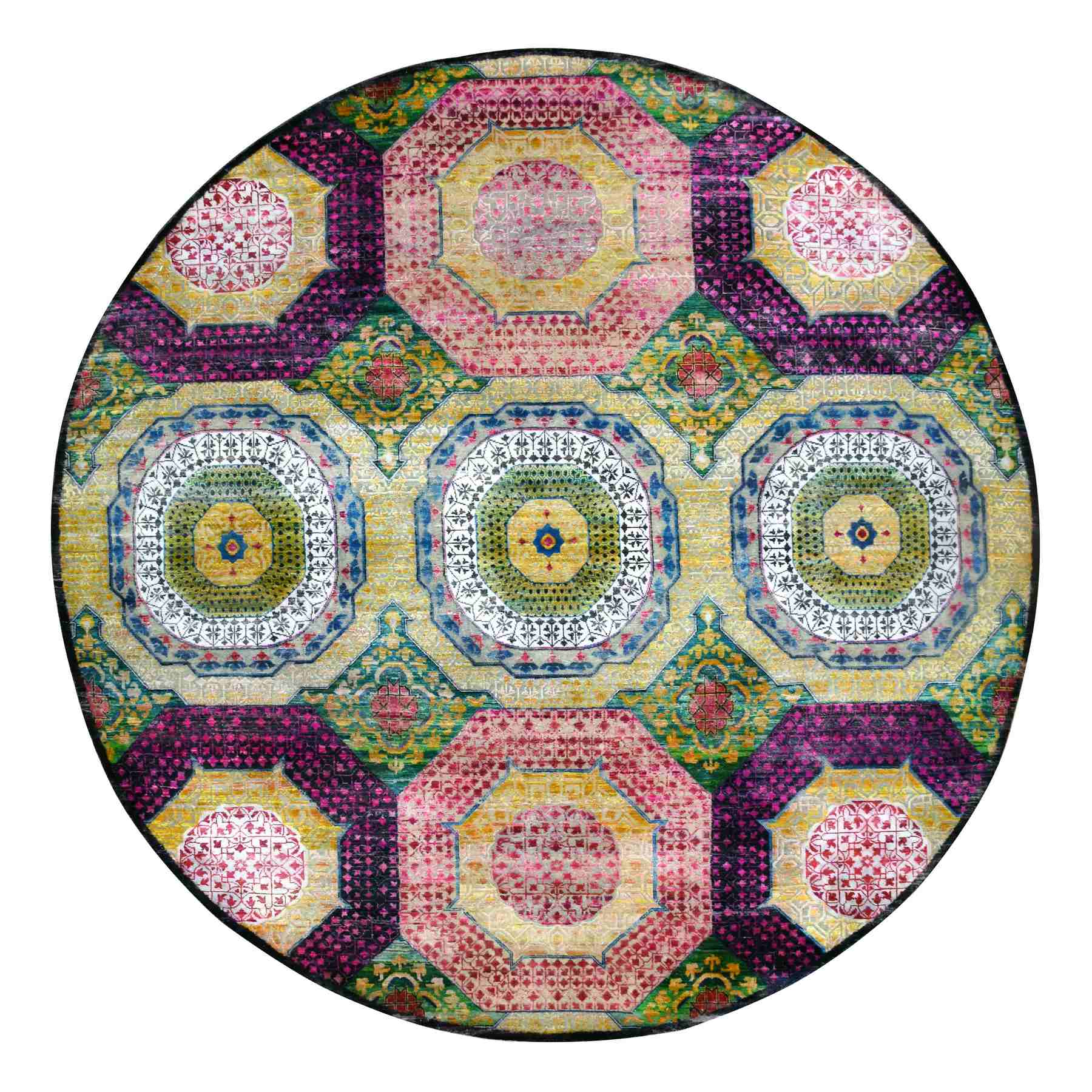 Mamluk-Hand-Knotted-Rug-378635
