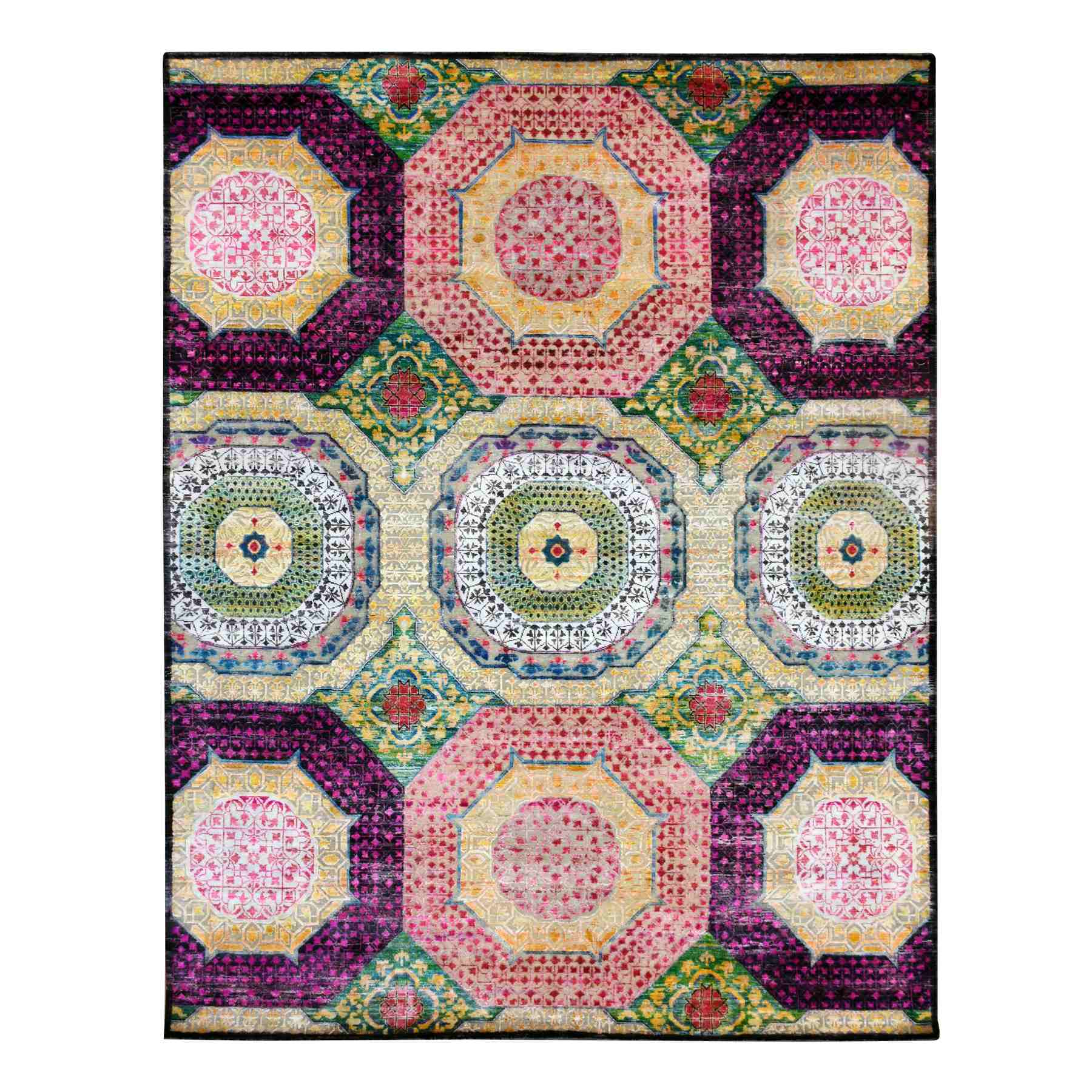 Mamluk-Hand-Knotted-Rug-378645