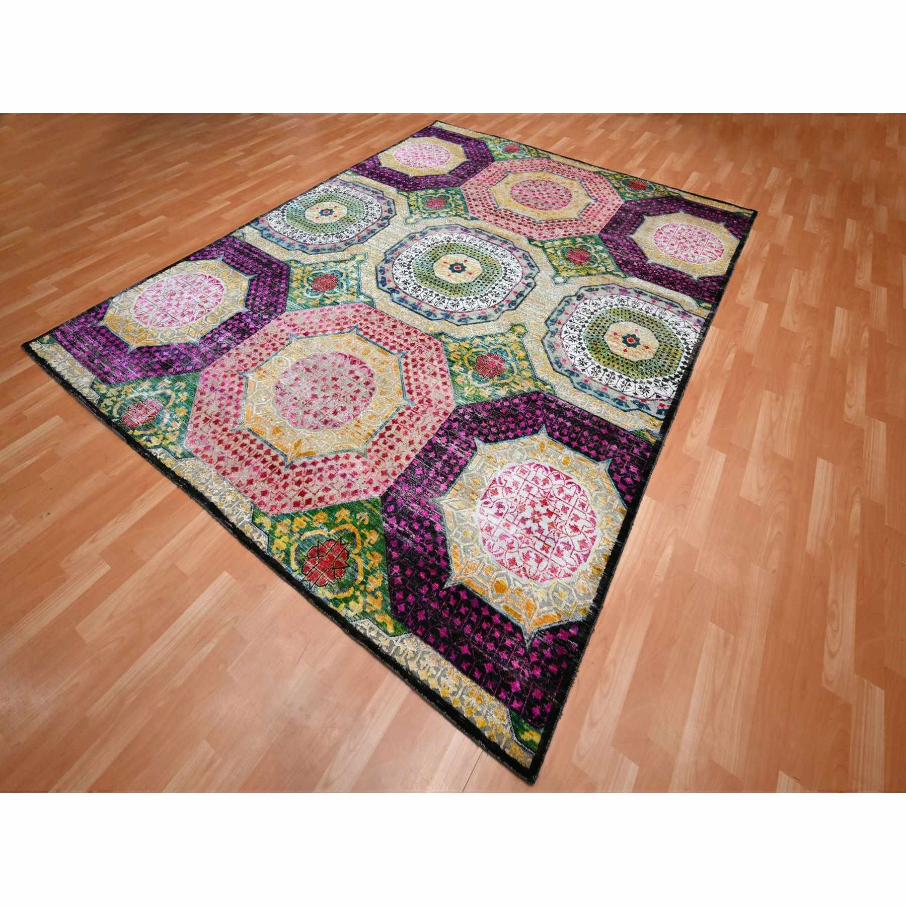 Mamluk-Hand-Knotted-Rug-378645