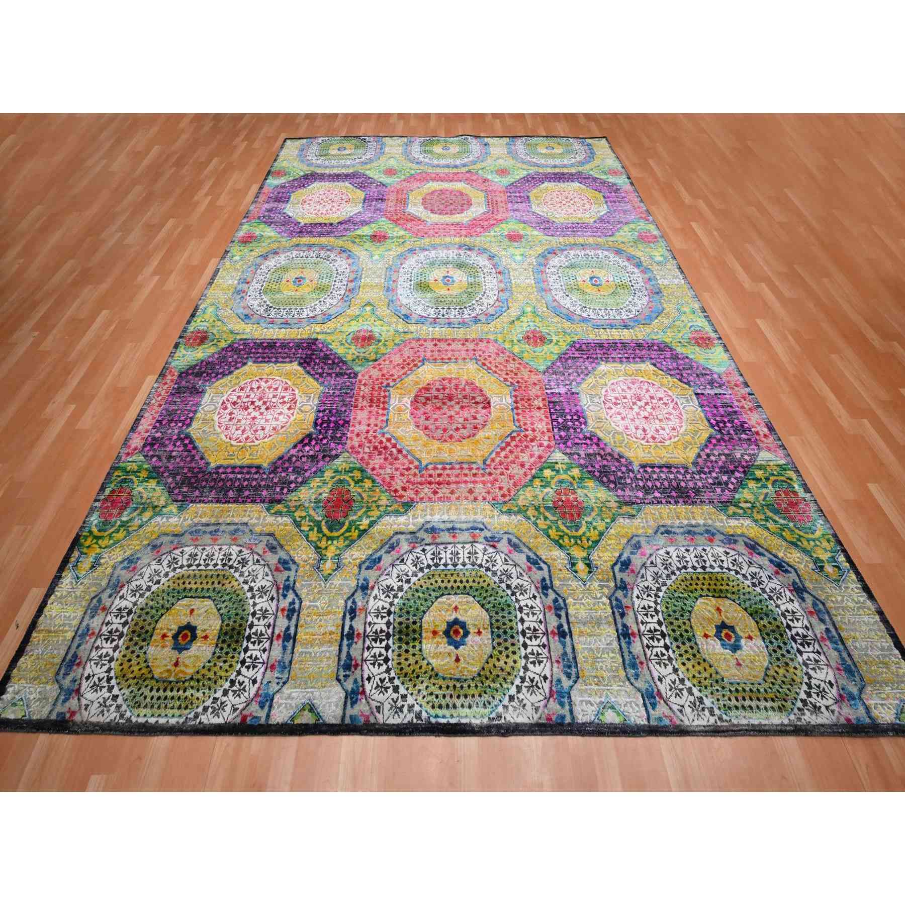 Mamluk-Hand-Knotted-Rug-378650