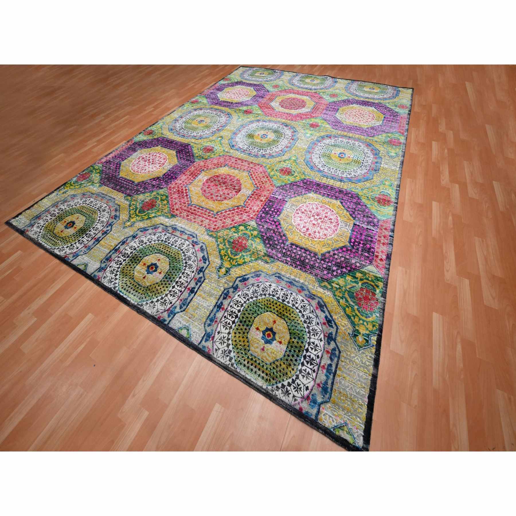 Mamluk-Hand-Knotted-Rug-378650