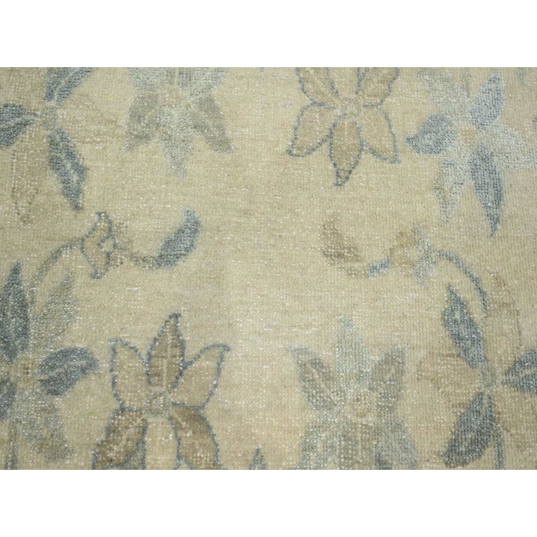 Oushak-And-Peshawar-Hand-Knotted-Rug-378185