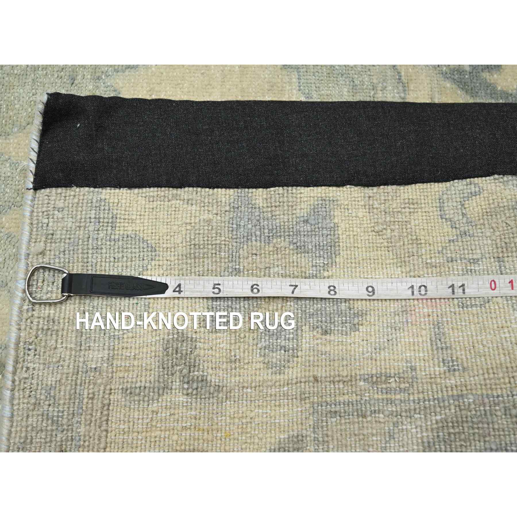 Oushak-And-Peshawar-Hand-Knotted-Rug-378185