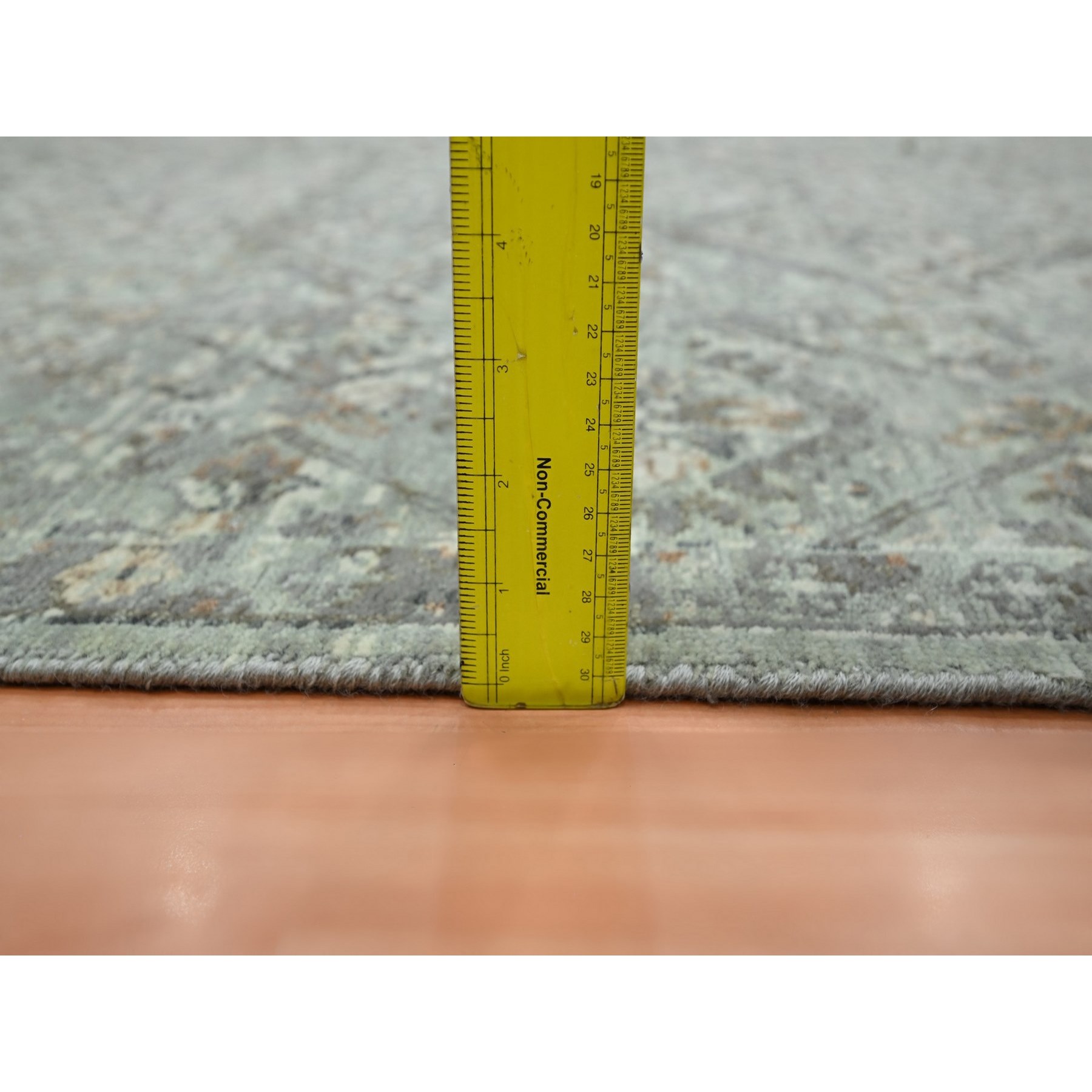 Oushak-And-Peshawar-Hand-Knotted-Rug-378680