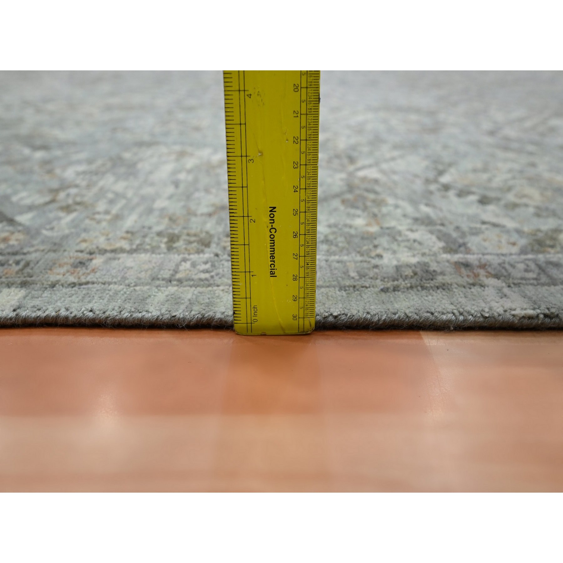 Oushak-And-Peshawar-Hand-Knotted-Rug-378700