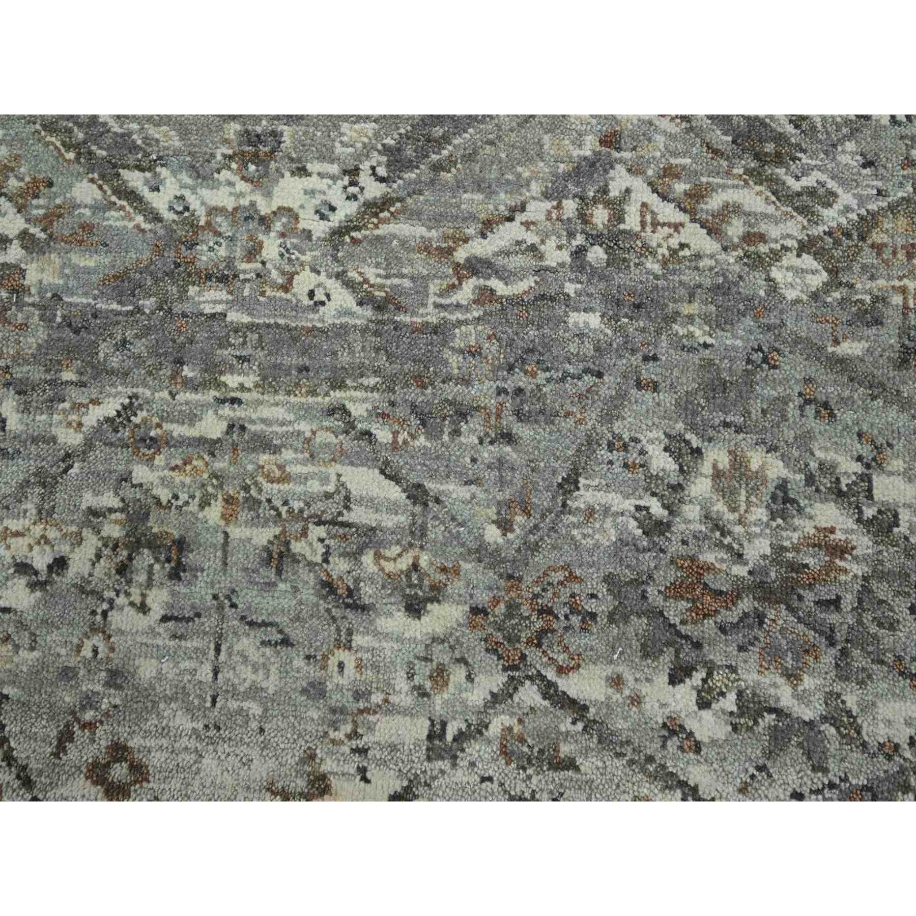 Oushak-And-Peshawar-Hand-Knotted-Rug-378715