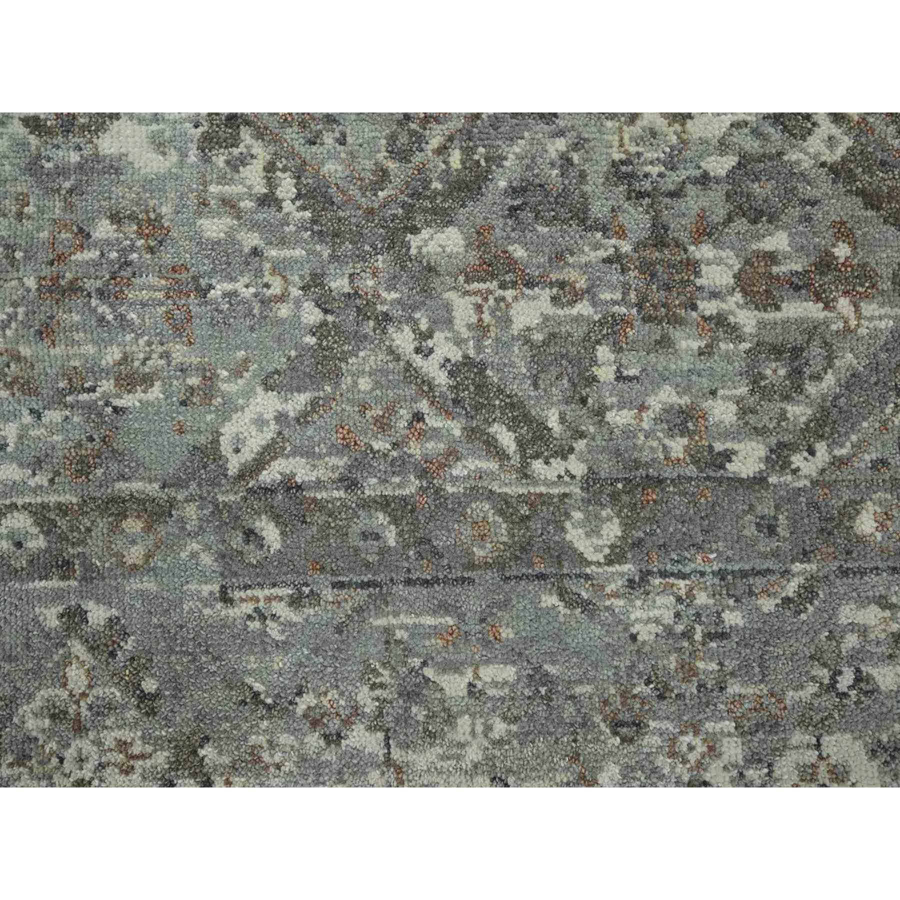 Oushak-And-Peshawar-Hand-Knotted-Rug-378725