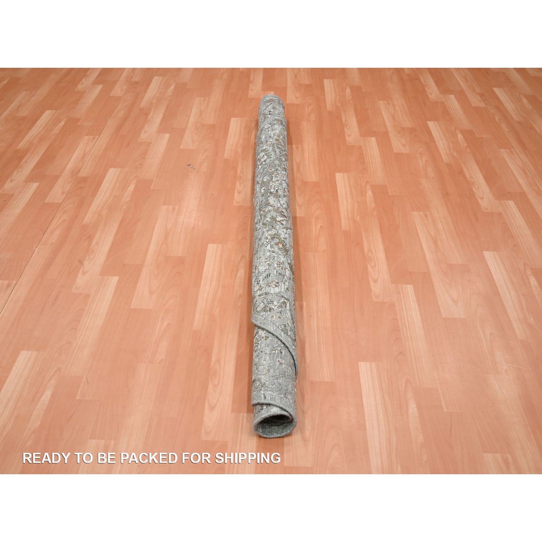 Oushak-And-Peshawar-Hand-Knotted-Rug-378735