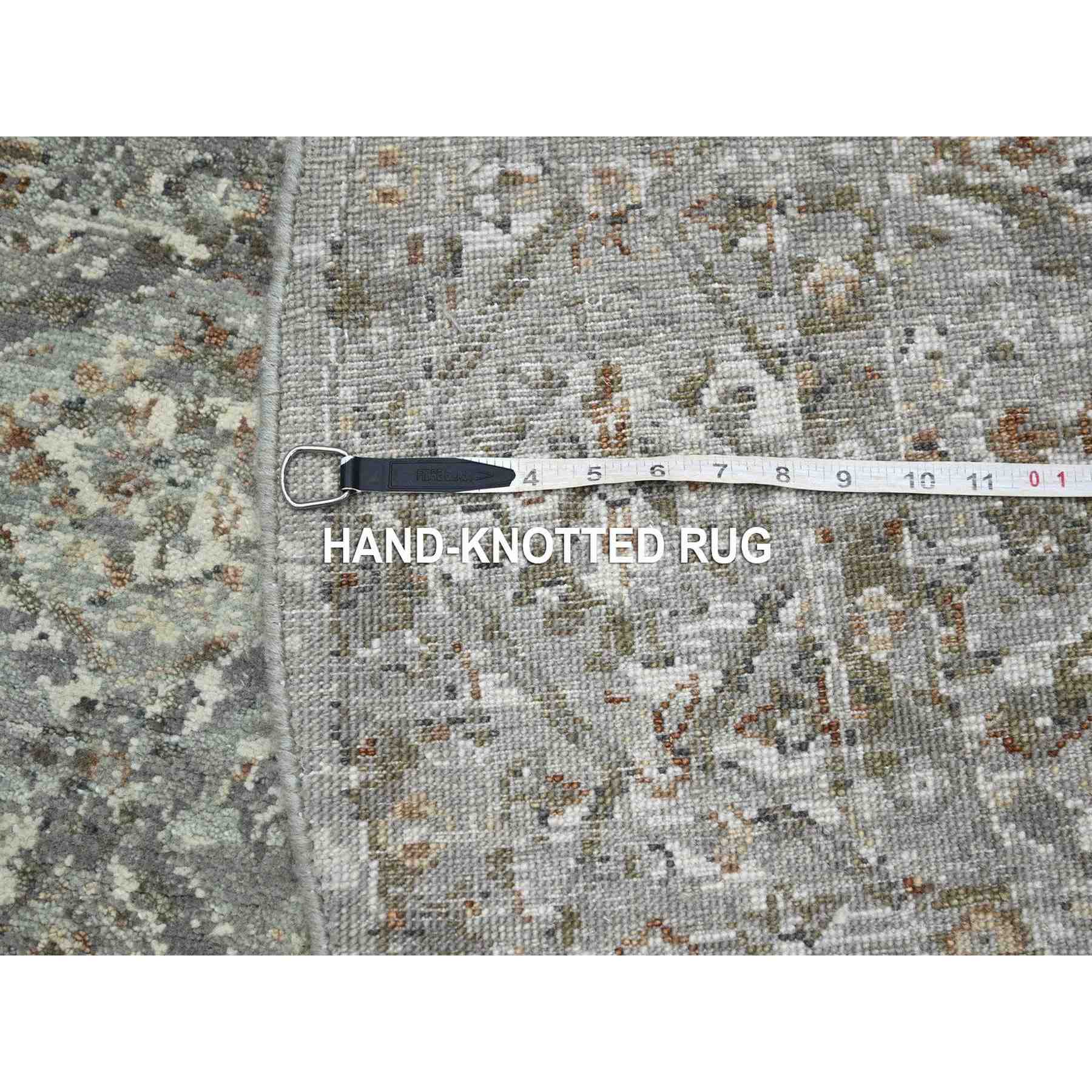 Oushak-And-Peshawar-Hand-Knotted-Rug-378735