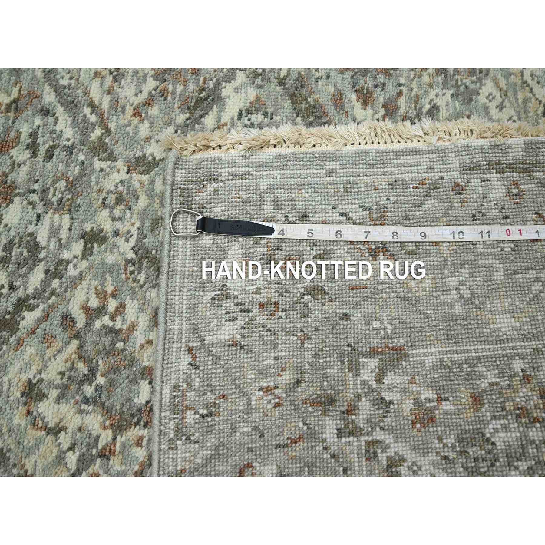 Oushak-And-Peshawar-Hand-Knotted-Rug-378740