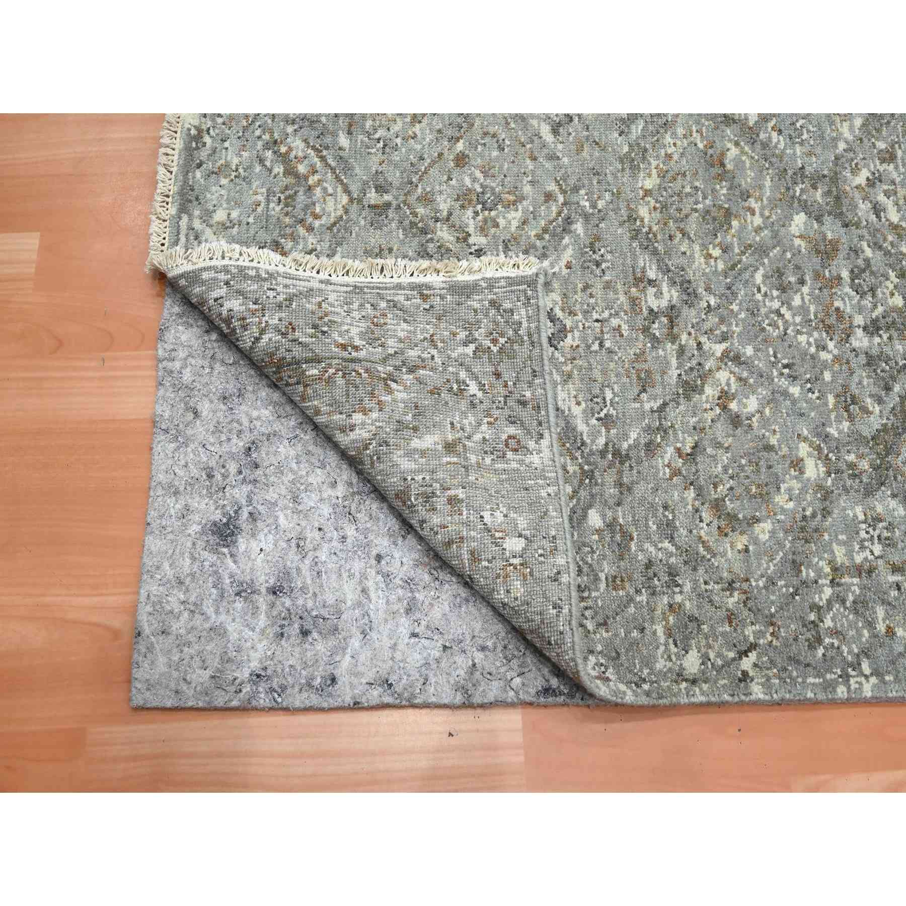 Oushak-And-Peshawar-Hand-Knotted-Rug-378745